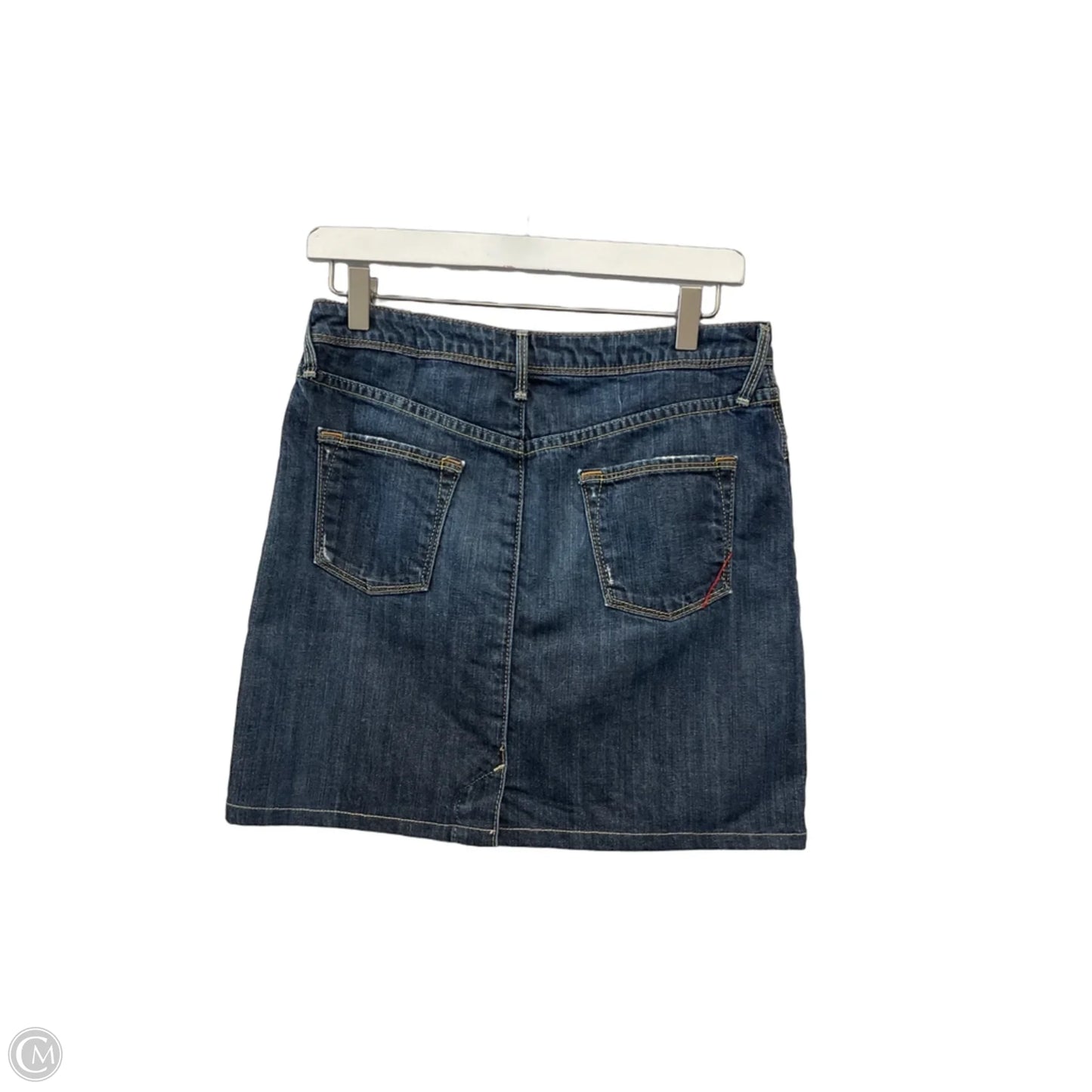 Skirt Mini & Short By Banana Republic In Blue Denim, Size: 2