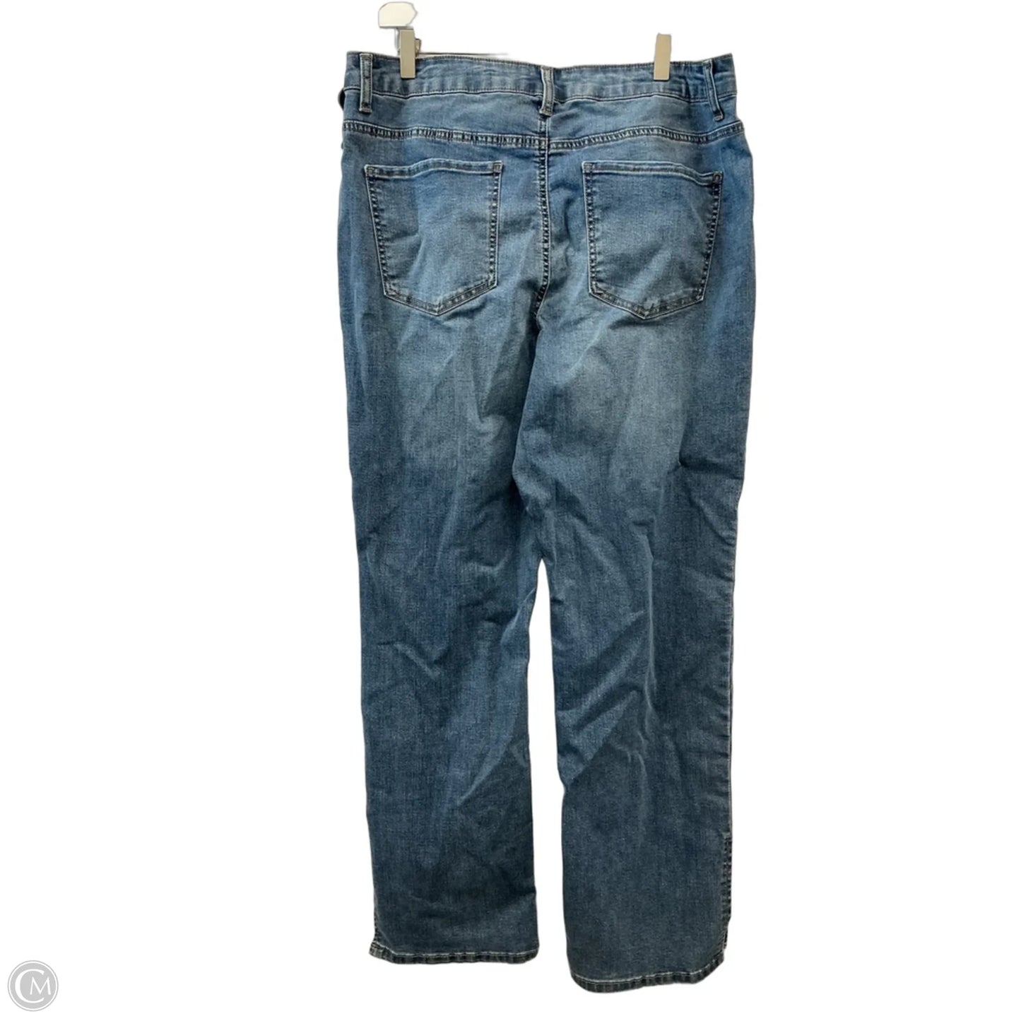 Jeans Straight By Stitch Star In Blue Denim, Size: 16