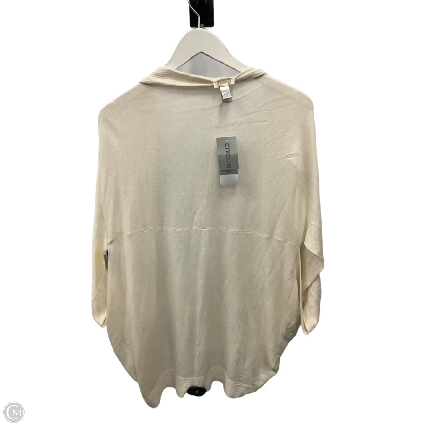 Cardigan By Chicos In Cream, Size: L