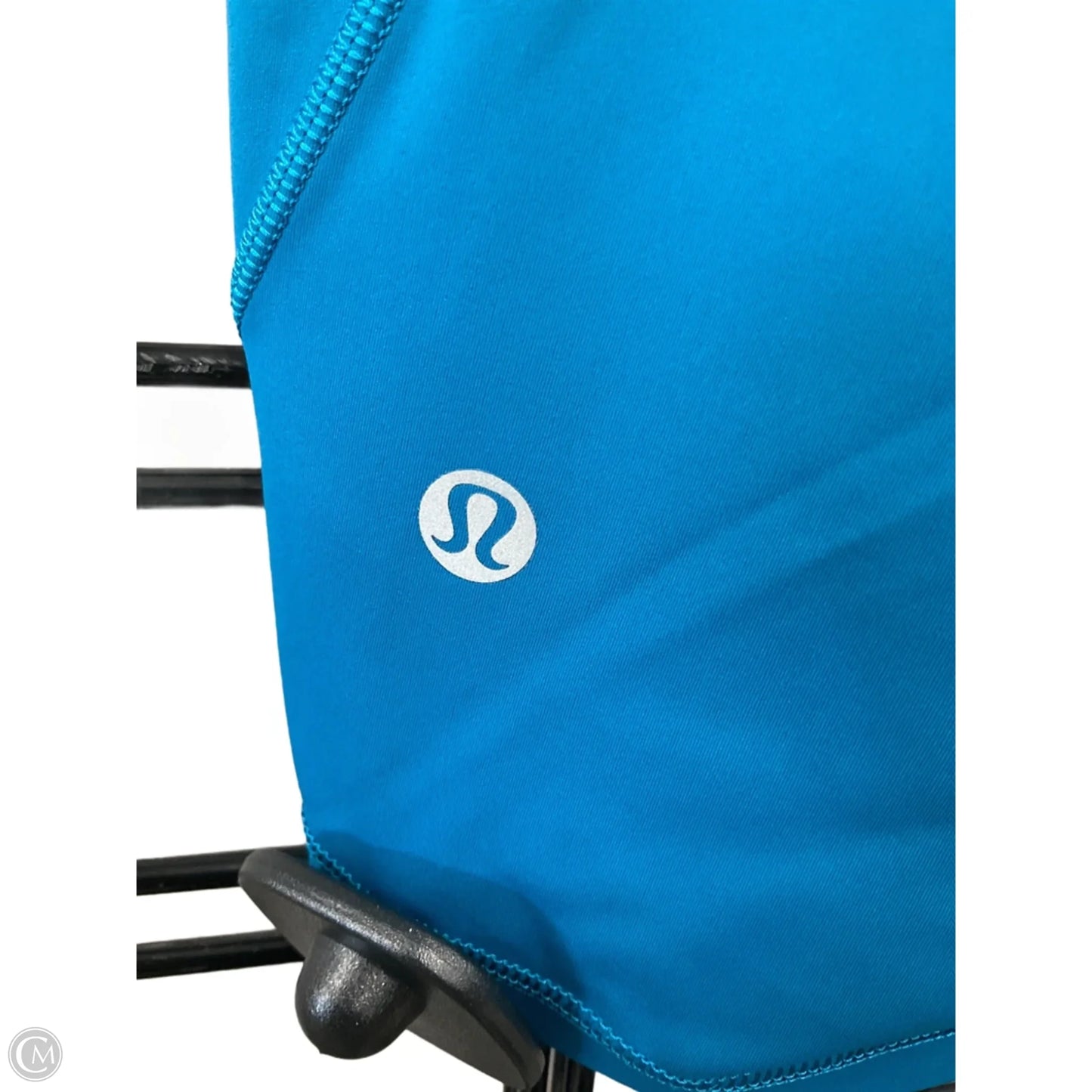 Athletic Shorts By Lululemon In Teal, Size: 8