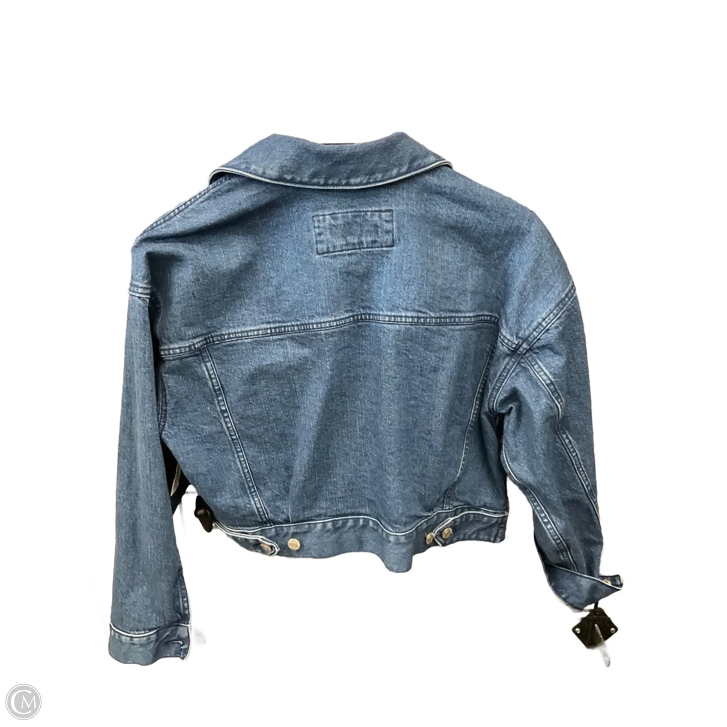 Jacket Denim By Loft In Blue Denim, Size: M