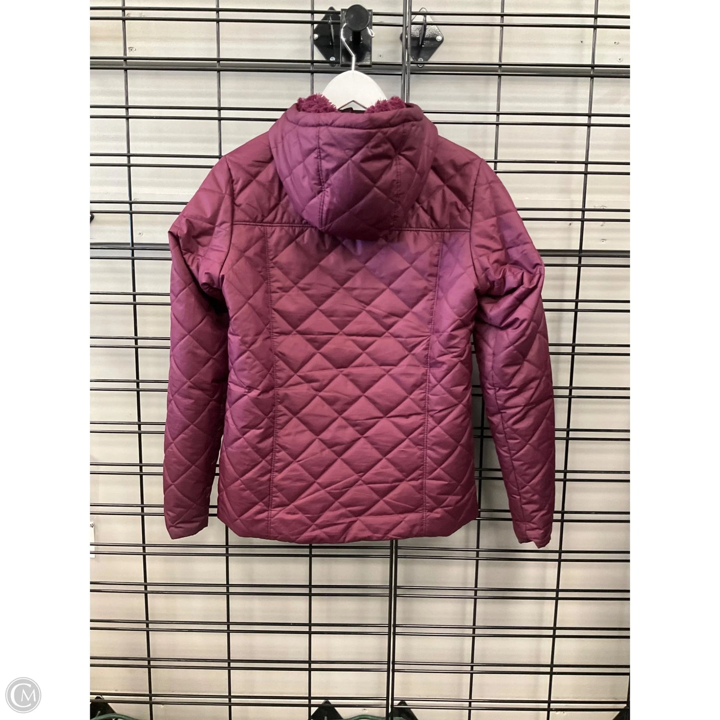 Jacket Puffer & Quilted By Columbia In Maroon, Size: S