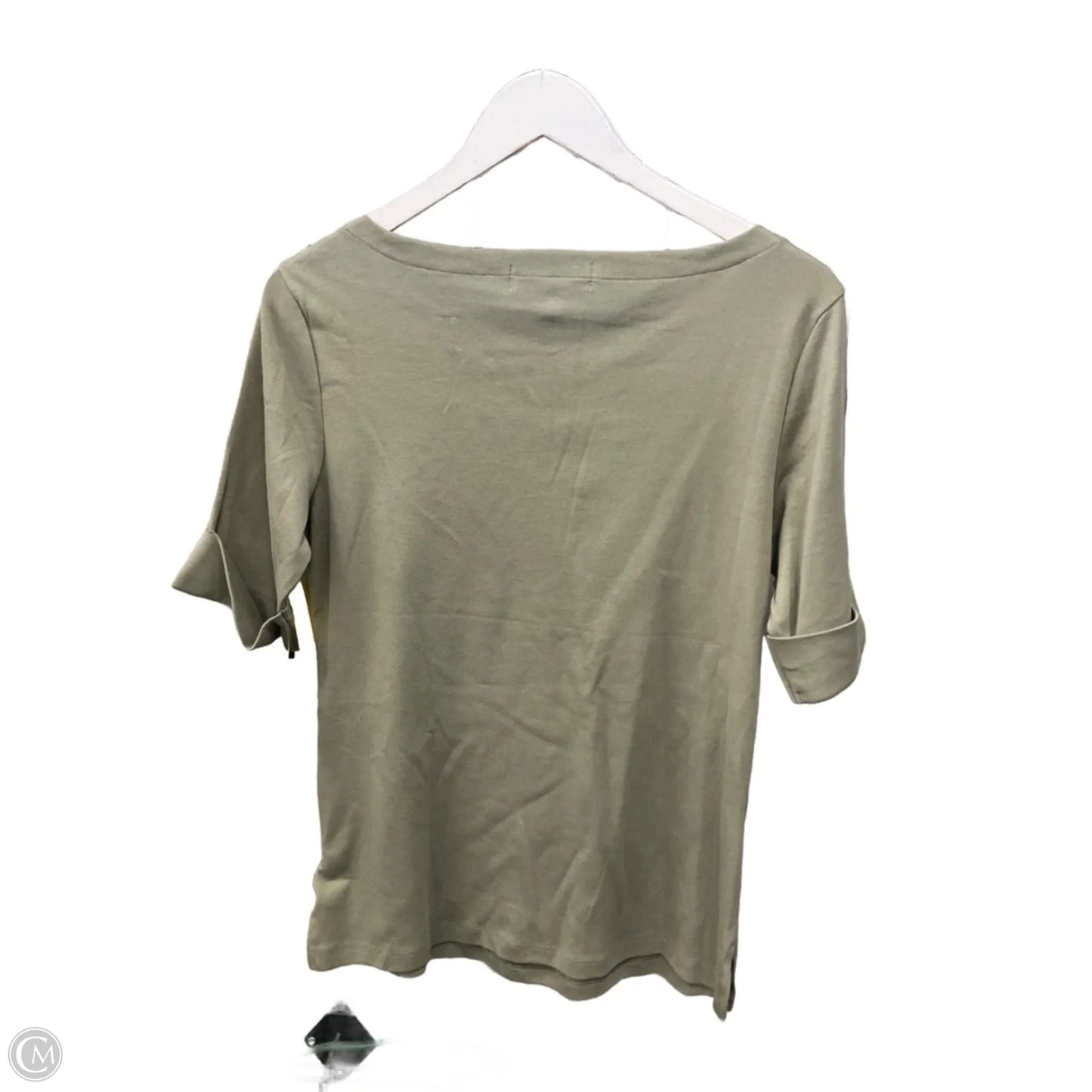 Top Short Sleeve By Karen Scott In Green, Size: S