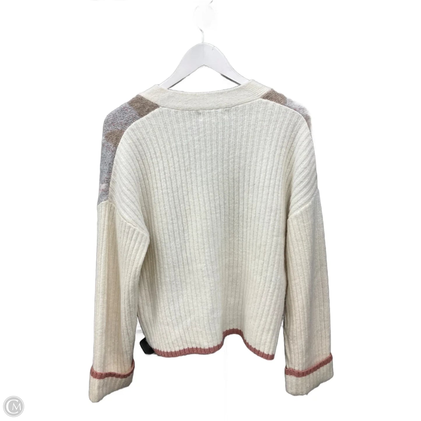 Sweater Cardigan By Rachel Zoe In Cream, Size: S