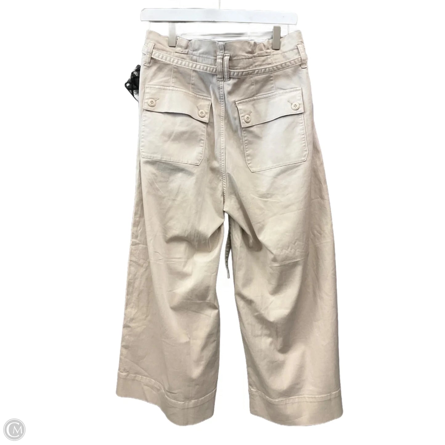Pants Cropped By American Eagle In Beige, Size: 4