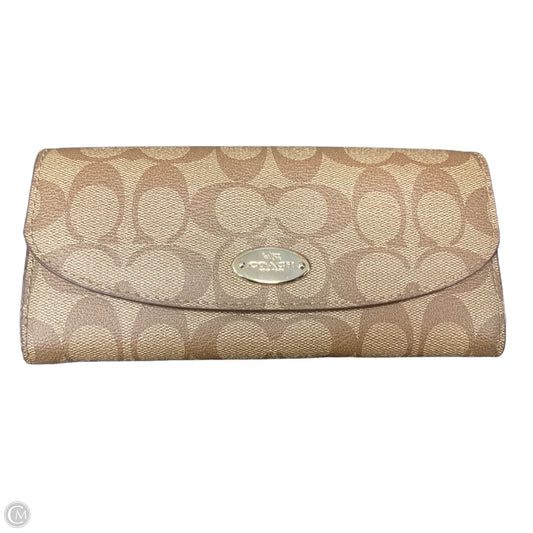 Wallet Designer By Coach, Size: Large