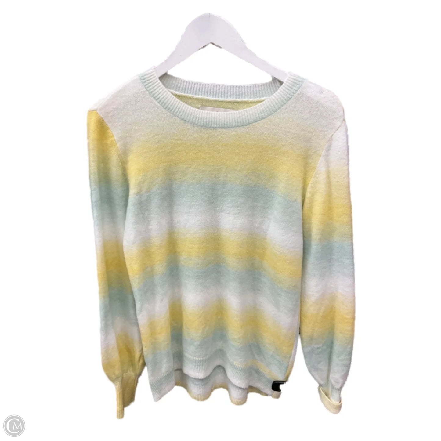 Sweater By Loft In Yellow, Size: S
