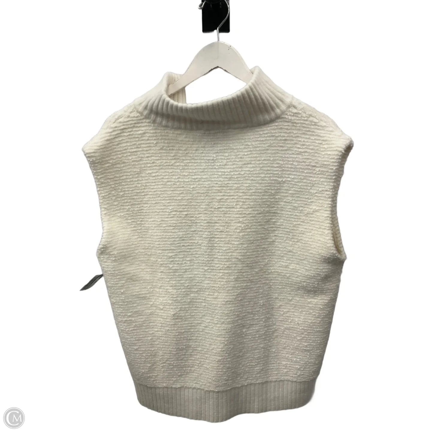 Vest Other By Ann Taylor In Ivory, Size: M