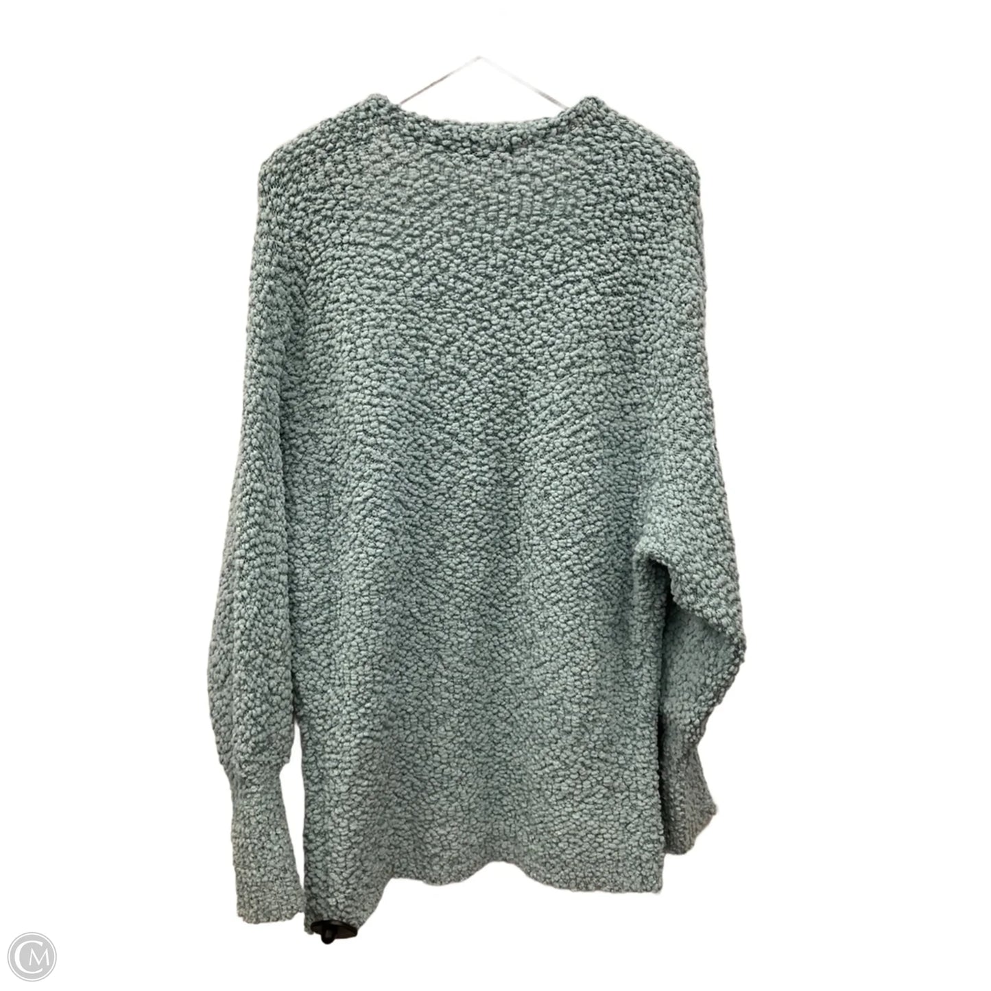 Sweater Cardigan By Clothes Mentor In Teal, Size: S