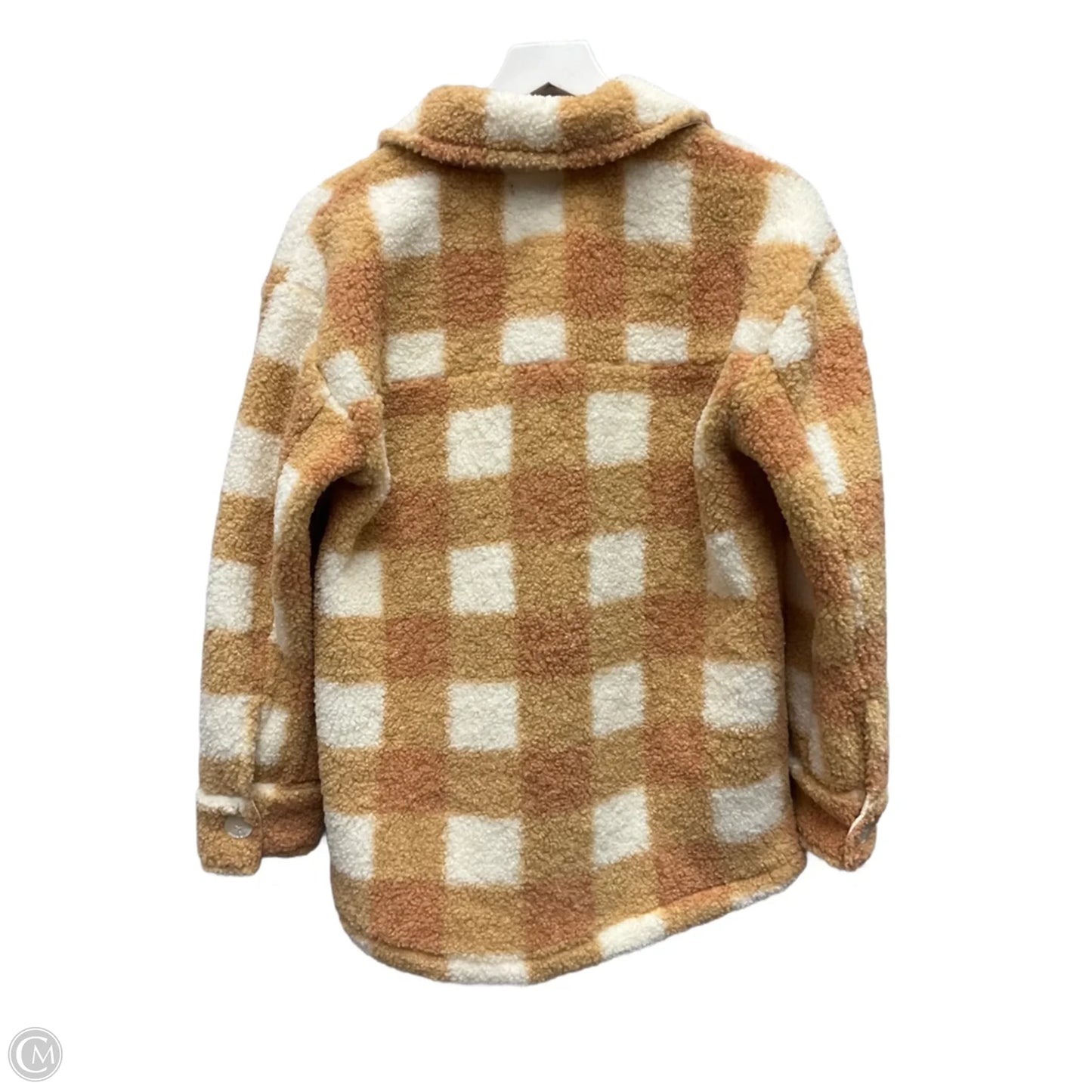 Jacket Other By Falls Creek In Orange & White, Size: S