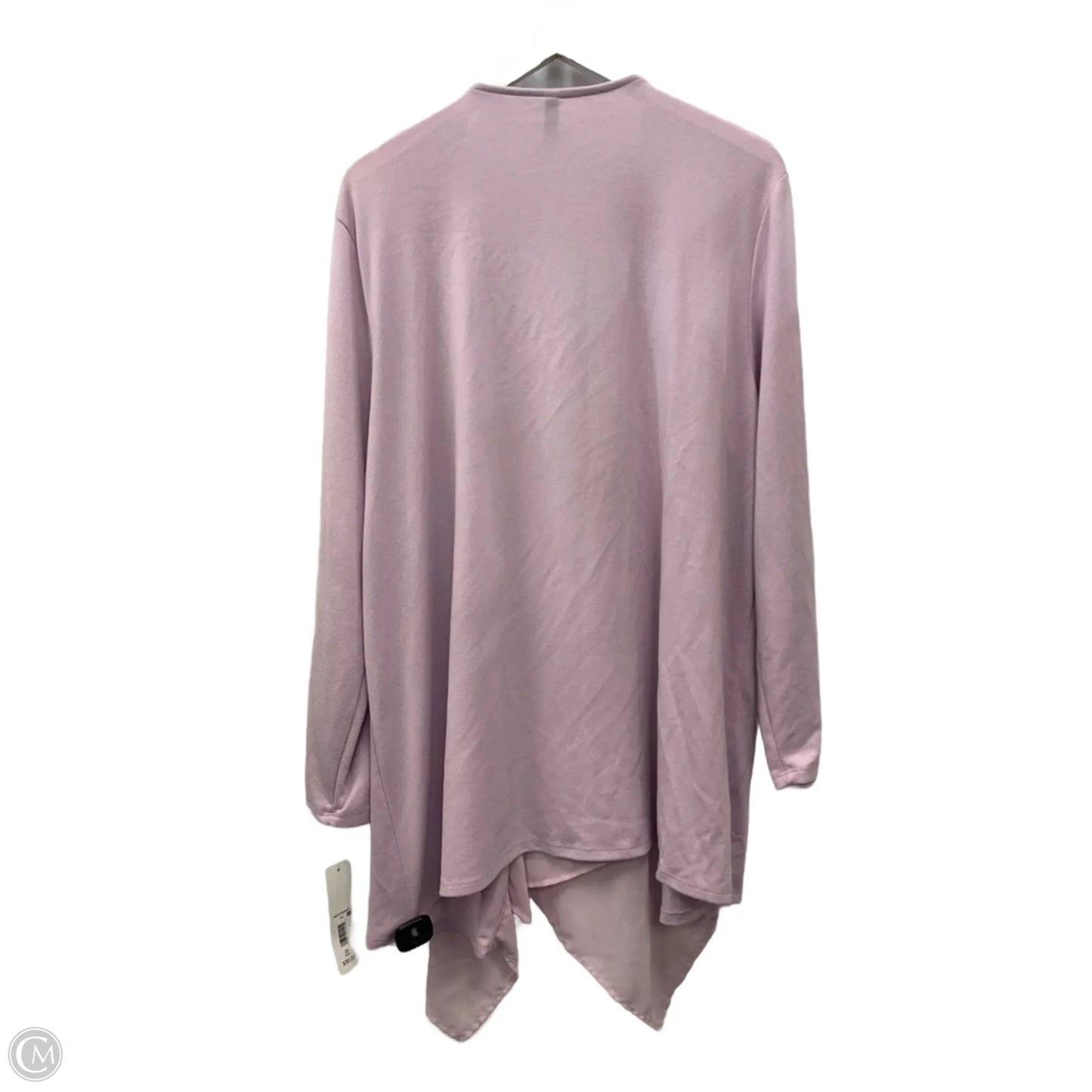 Cardigan By Massini In Purple, Size: 2x