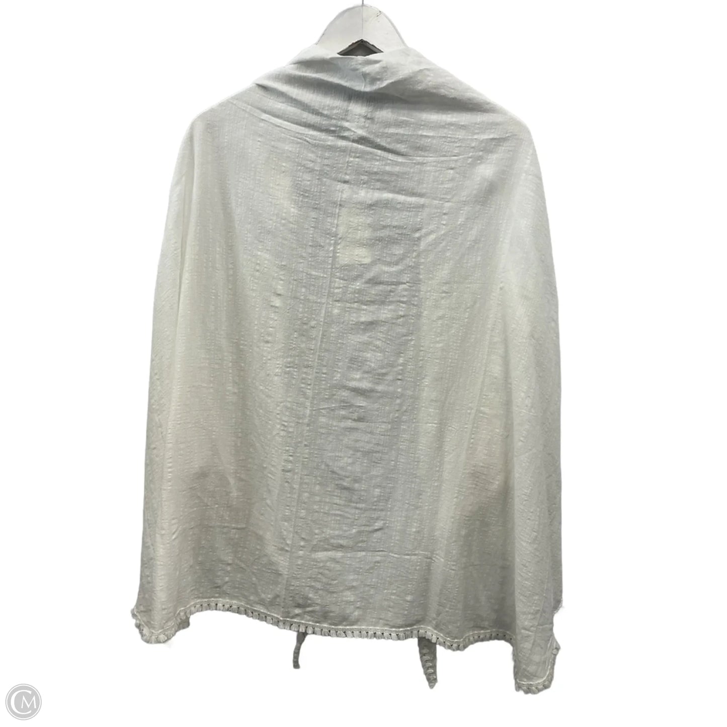 Swimwear Cover-up By Clothes Mentor In White, Size: S