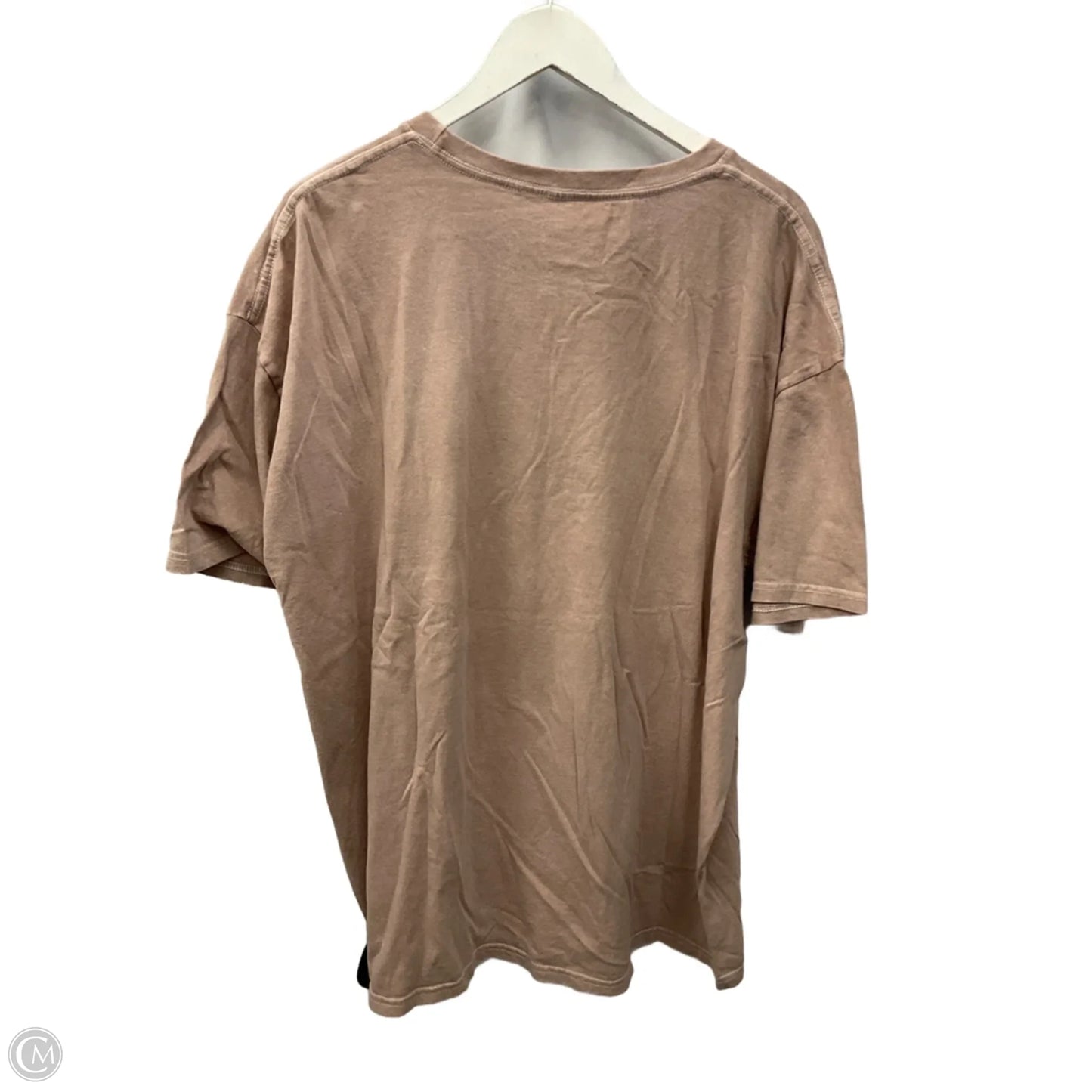 Top Short Sleeve By Maurices In Mauve, Size: 1x
