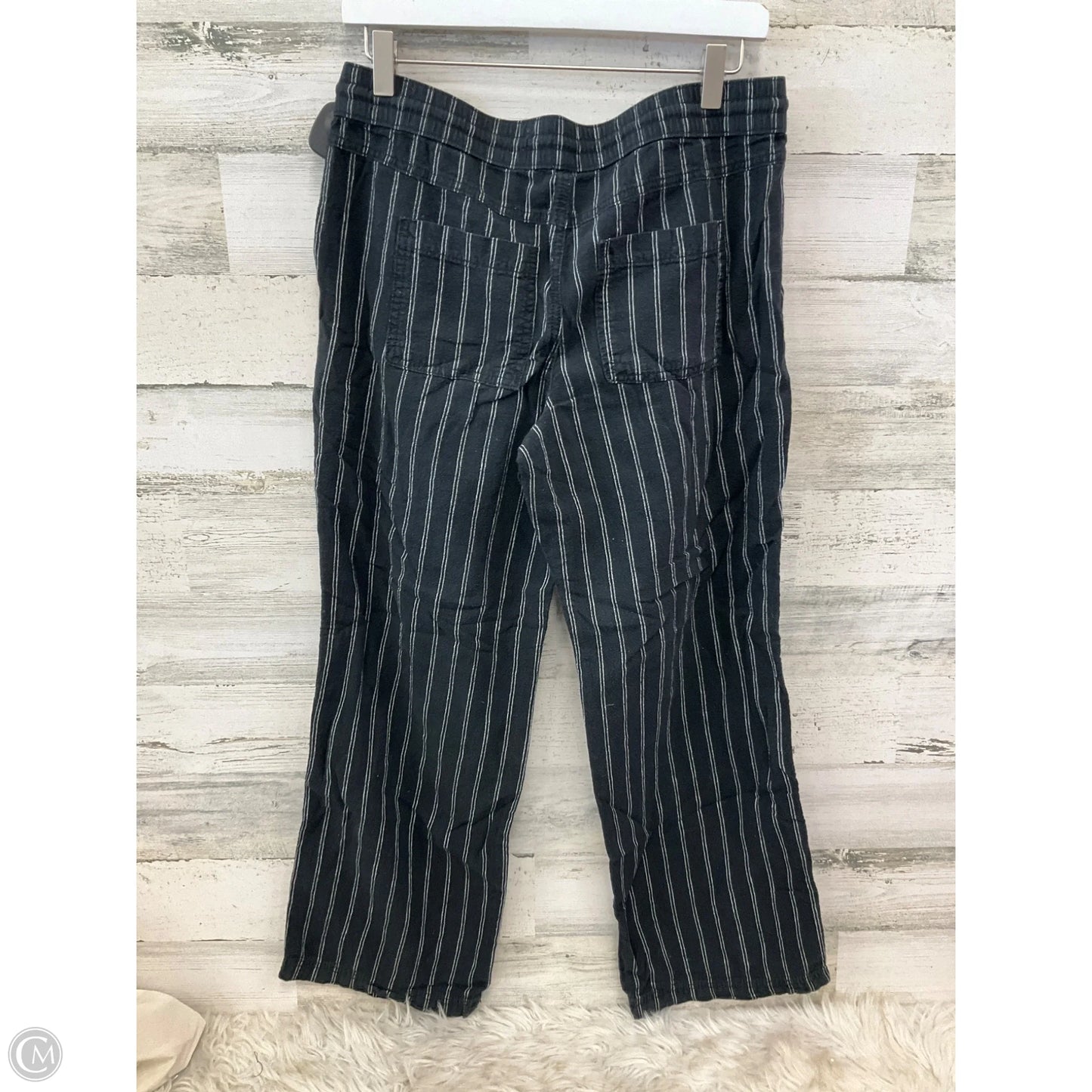 Pants Wide Leg By Sonoma In Black & White, Size: M