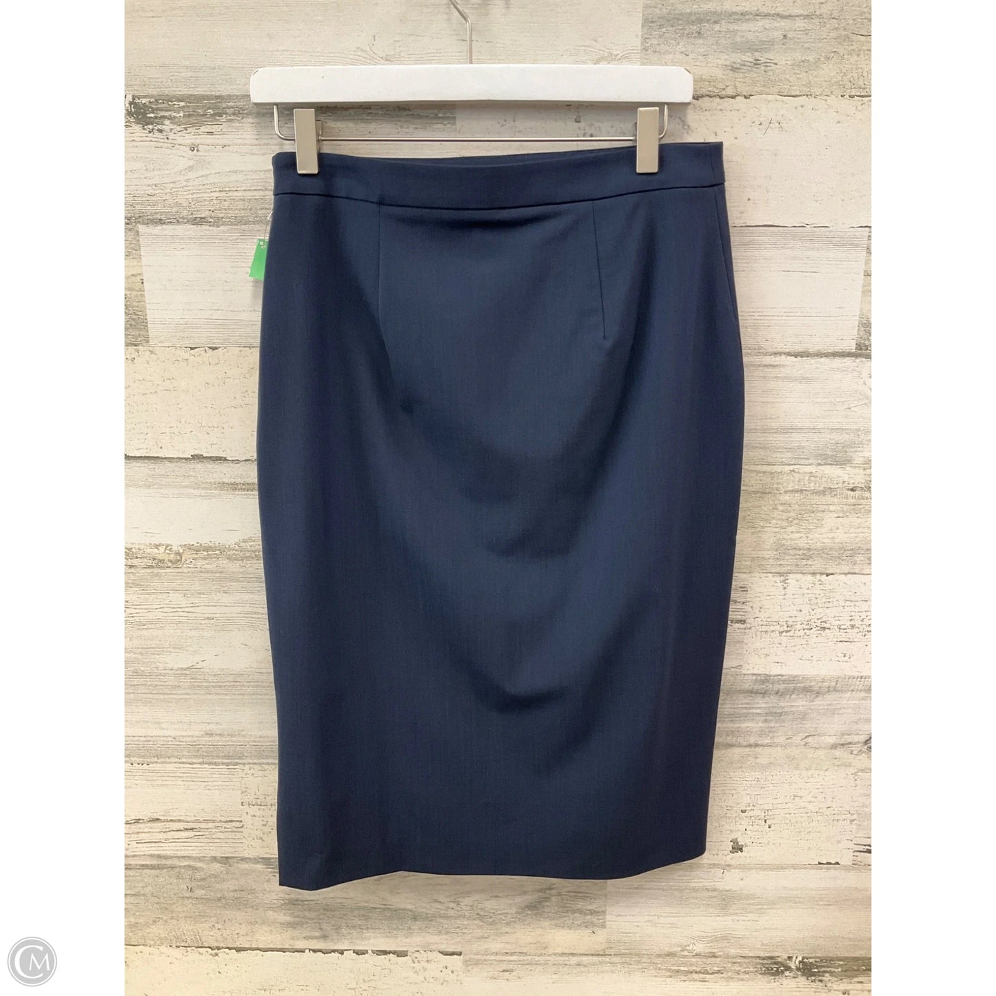 Skirt Midi By Banana Republic In Navy, Size: 2