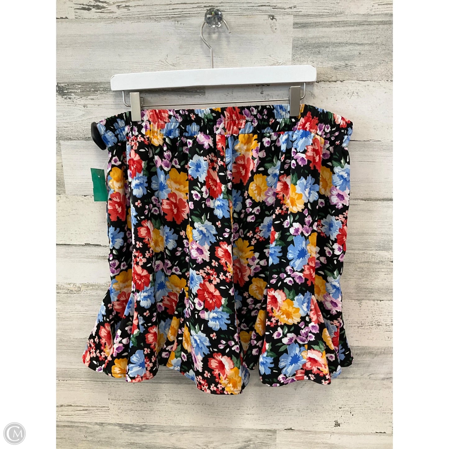 Shorts By Cotton Bleu In Floral Print, Size: 3x