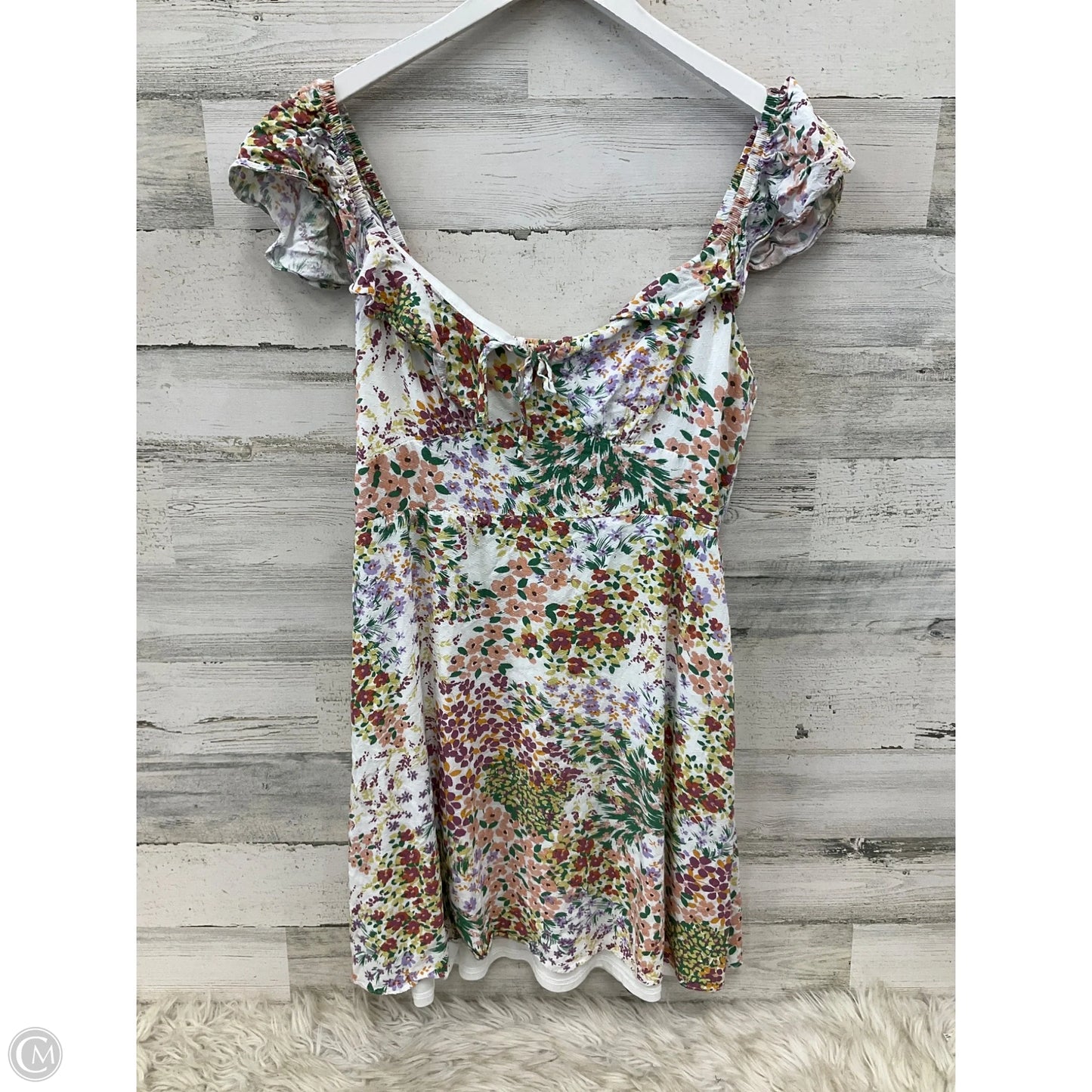 Tunic Sleeveless By Maurices In Floral Print, Size: L