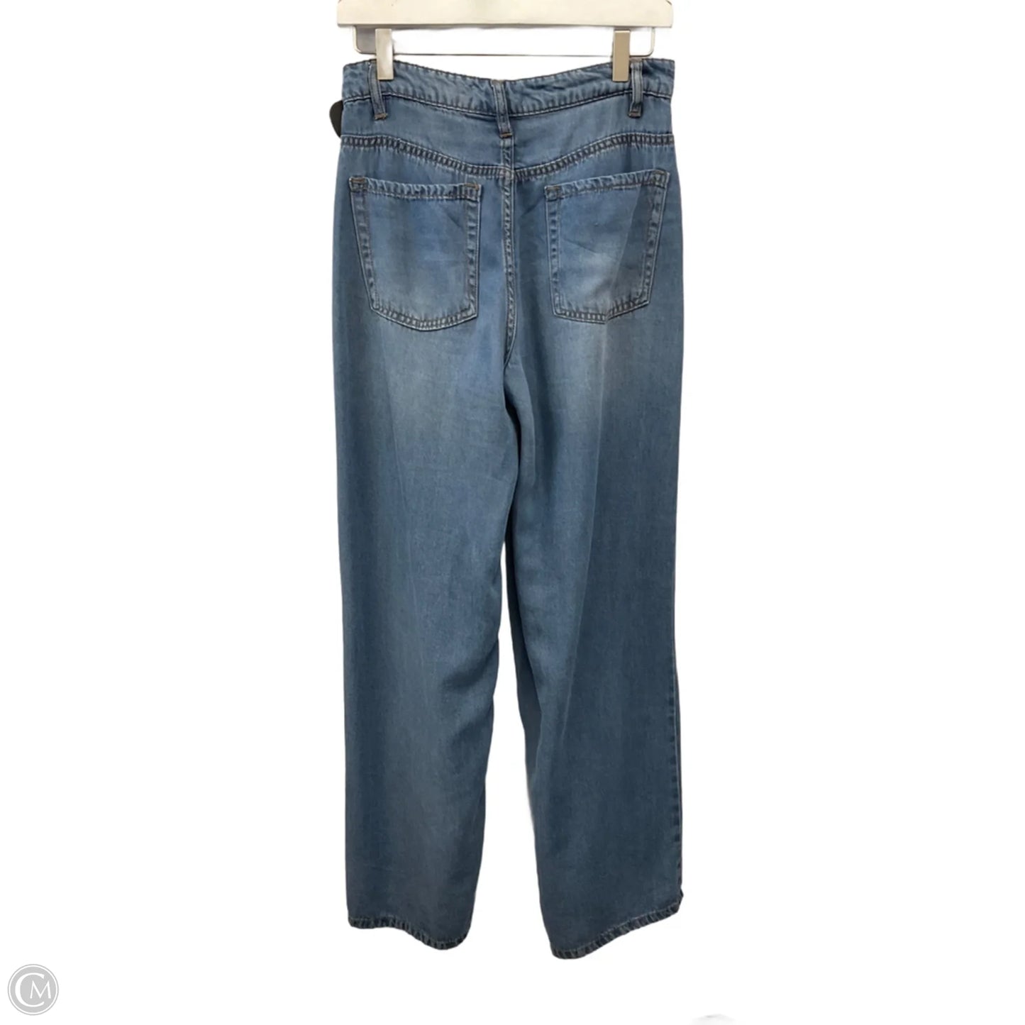 Jeans Wide Leg By Clothes Mentor In Blue Denim, Size: 6