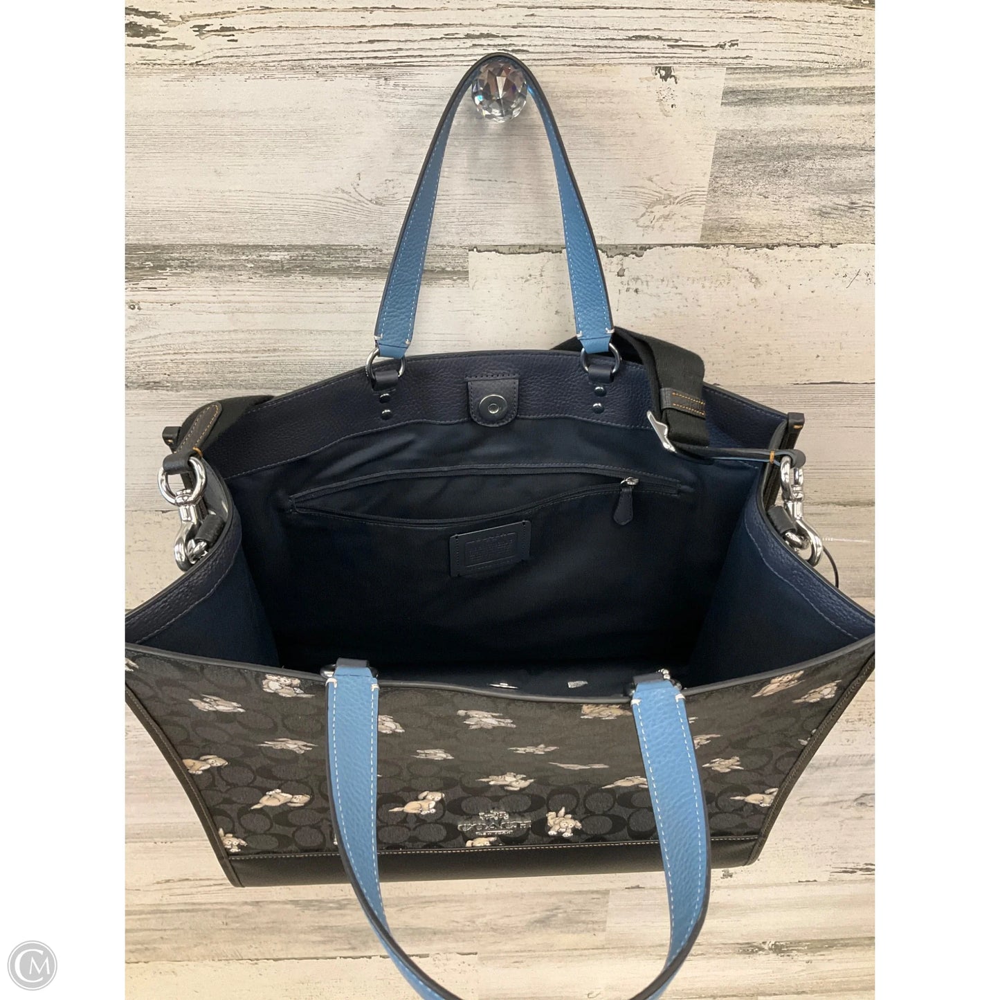 Tote Designer By Coach, Size: Large
