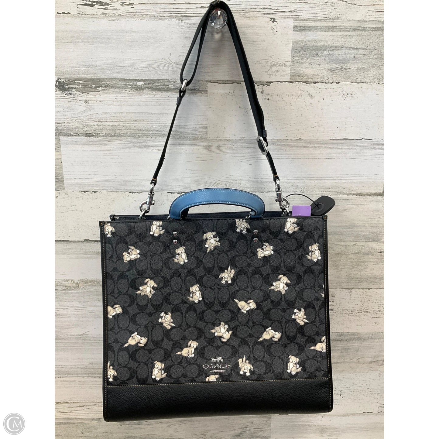 Tote Designer By Coach, Size: Large