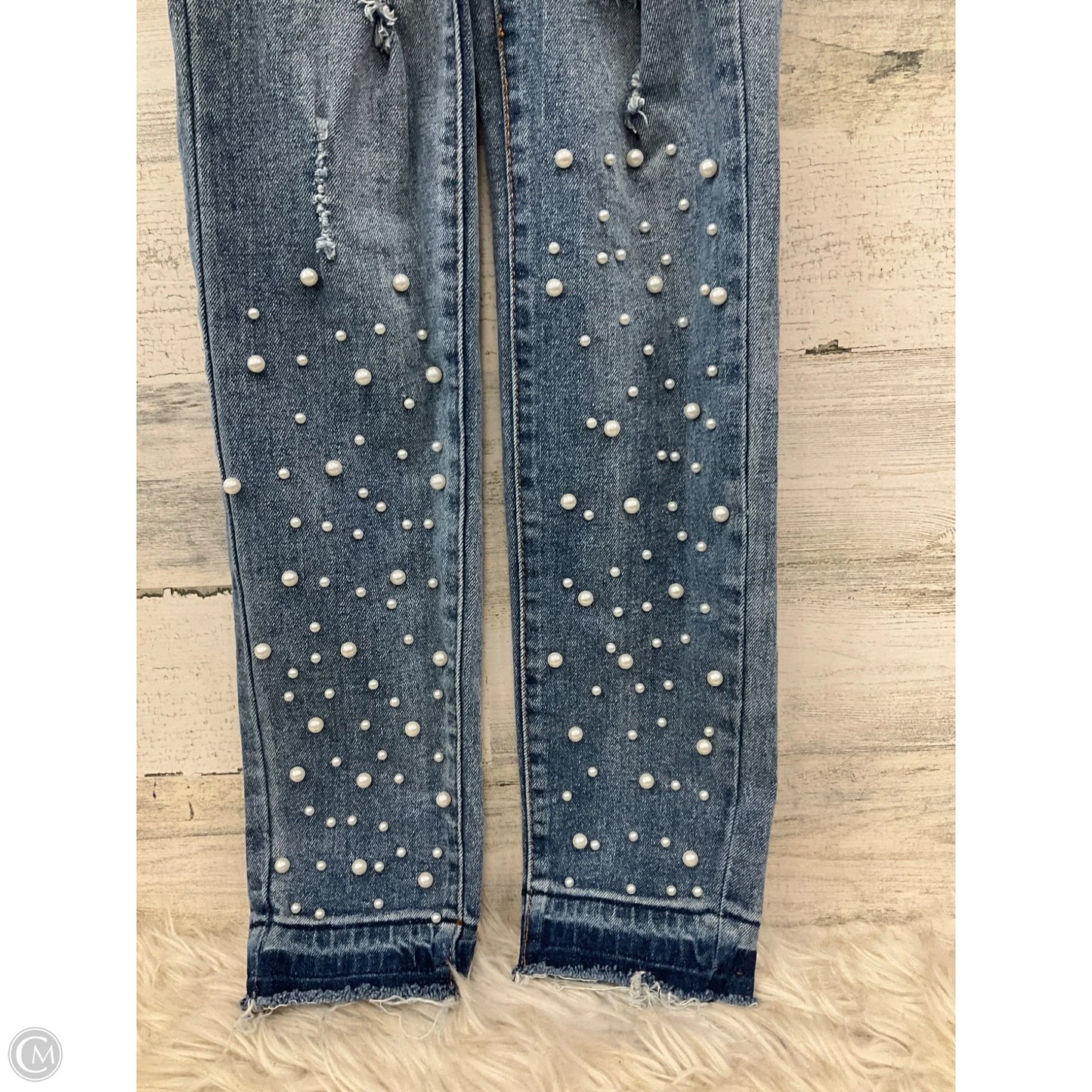 Jeans Skinny By Clothes Mentor In Blue Denim, Size: 4
