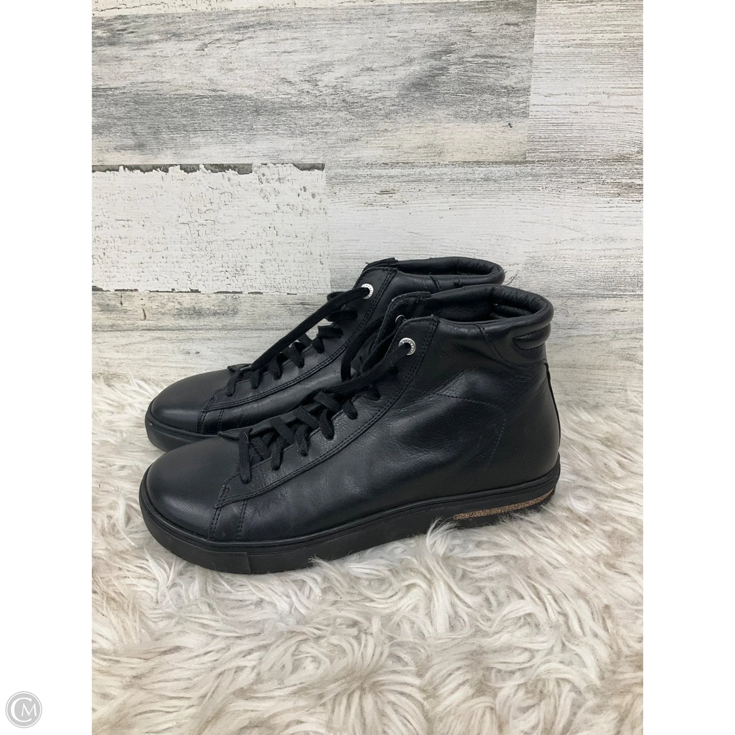 Boots Leather By Birkenstock In Black, Size: 9