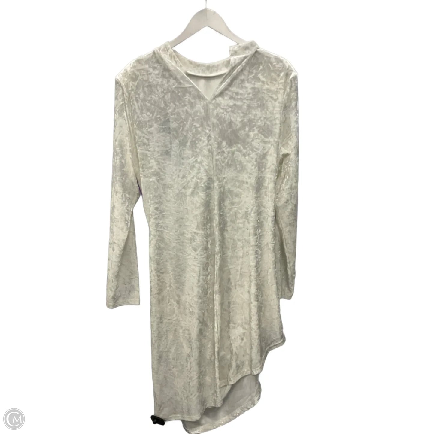 Dress Casual Midi By Fashion Nova In White, Size: 3x