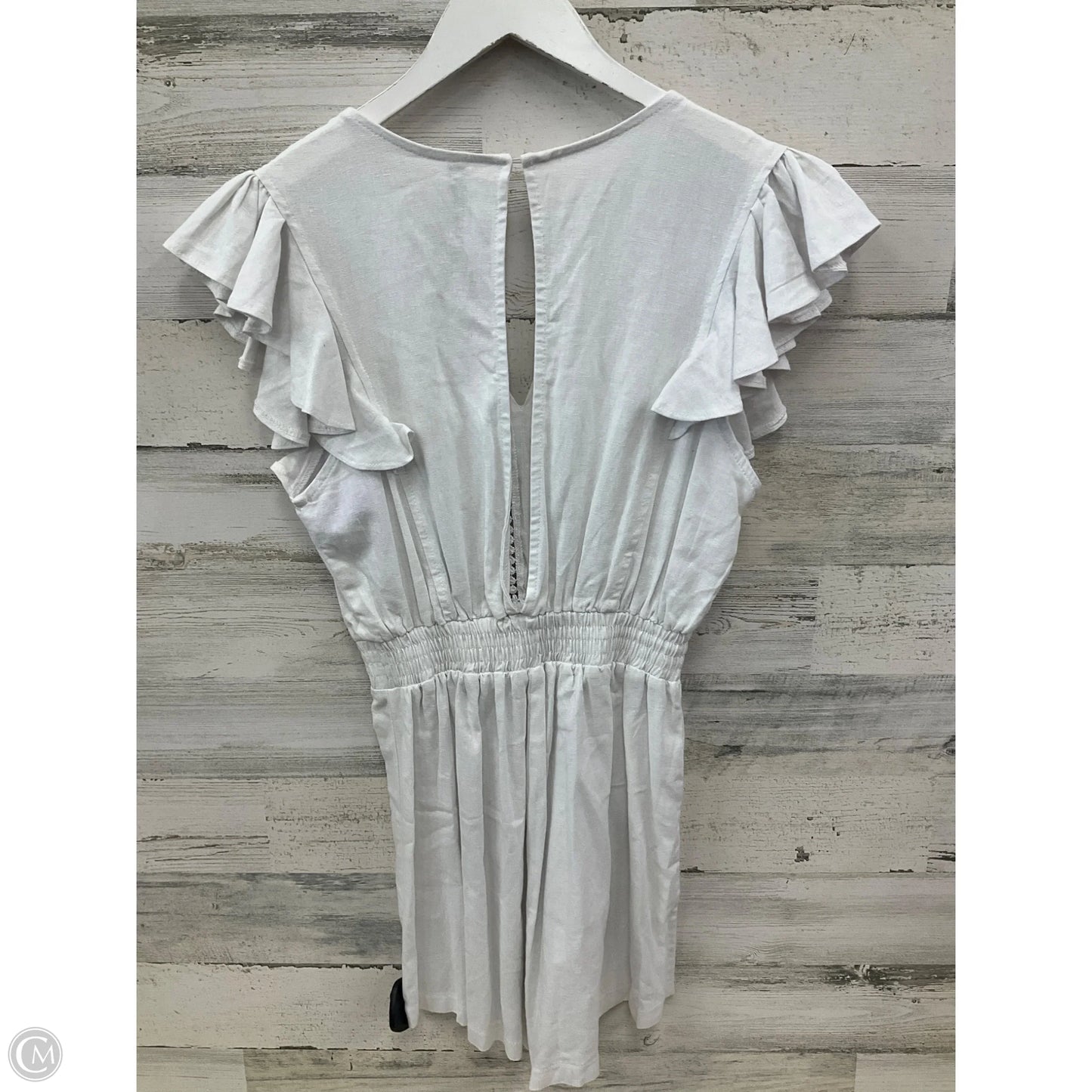 Romper By Clothes Mentor In White, Size: M