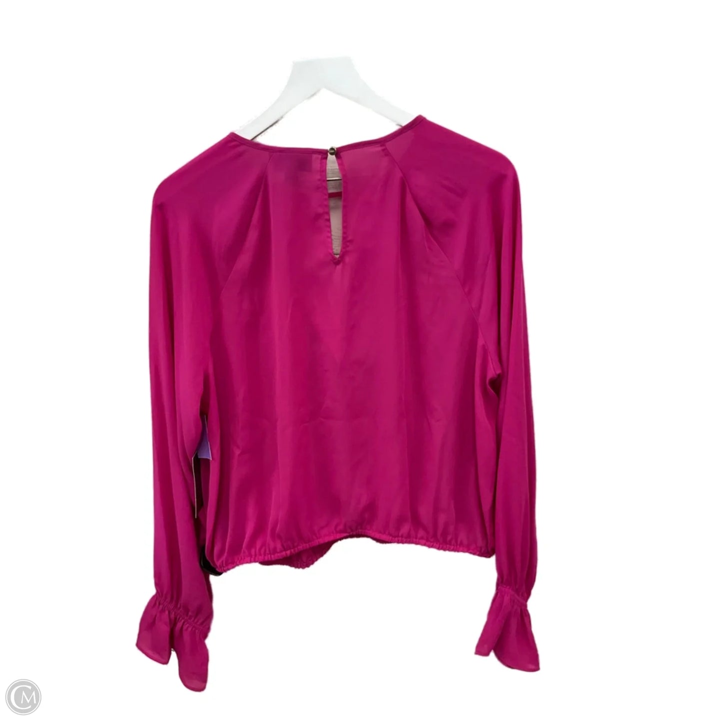 Top Long Sleeve By Bold Elements In Pink, Size: Xl