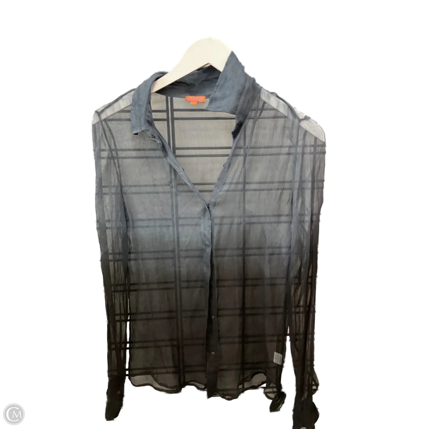 Top Long Sleeve By Chan Luu In Ombre Print, Size: S