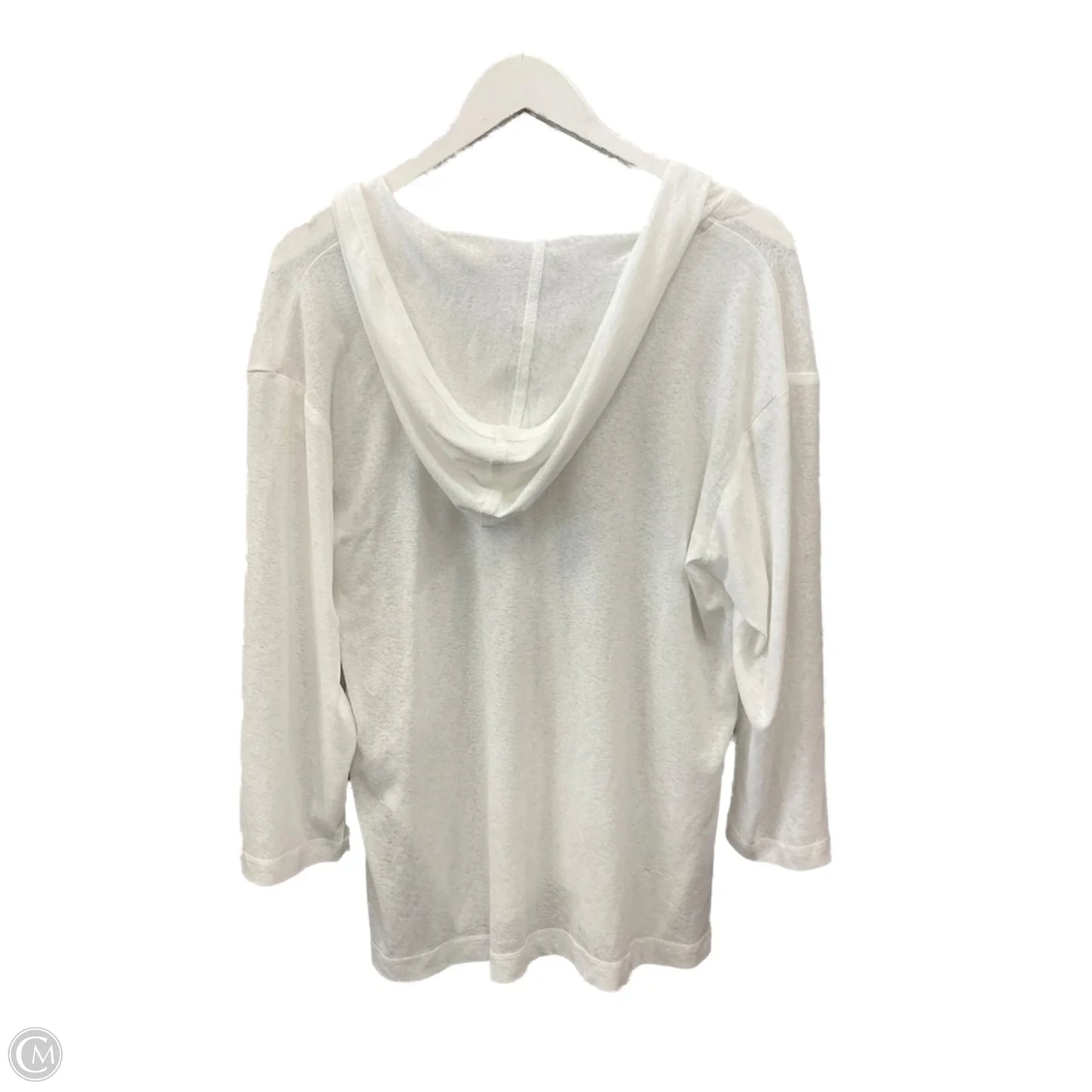 Swimwear Cover-up By Clothes Mentor In White, Size: S