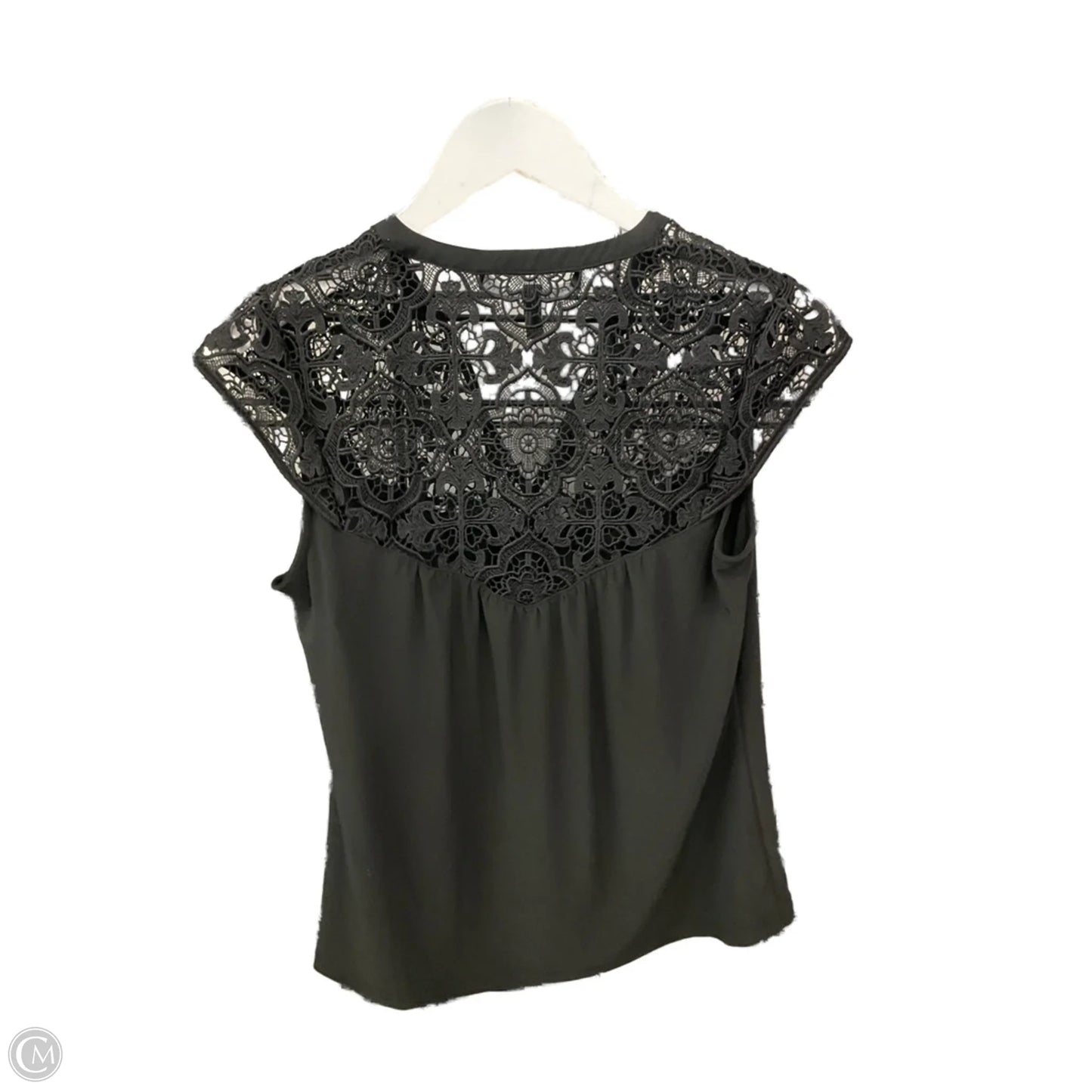Blouse Sleeveless By White House Black Market In Black, Size: Xs
