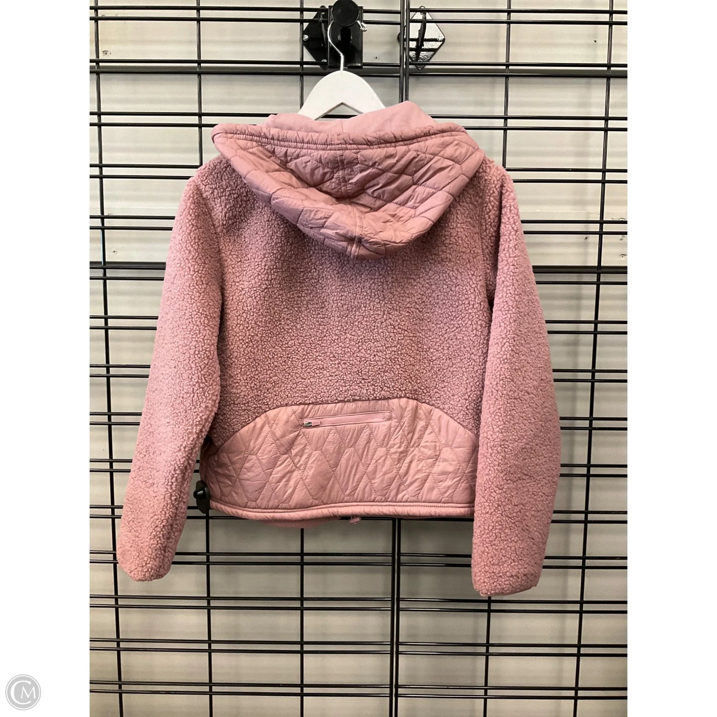 Jacket Fleece By Joy Lab In Mauve, Size: S