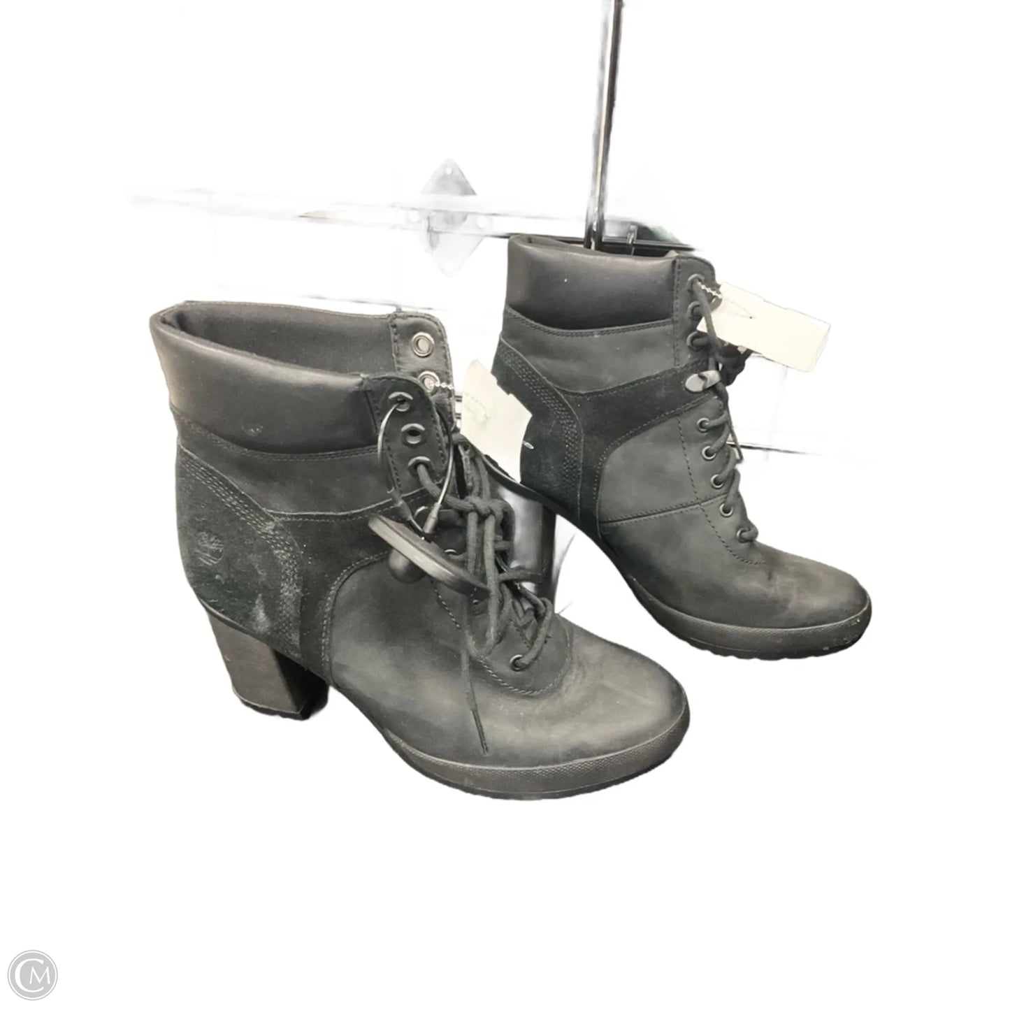 Boots Ankle Heels By Timberland In Black, Size: 7.5