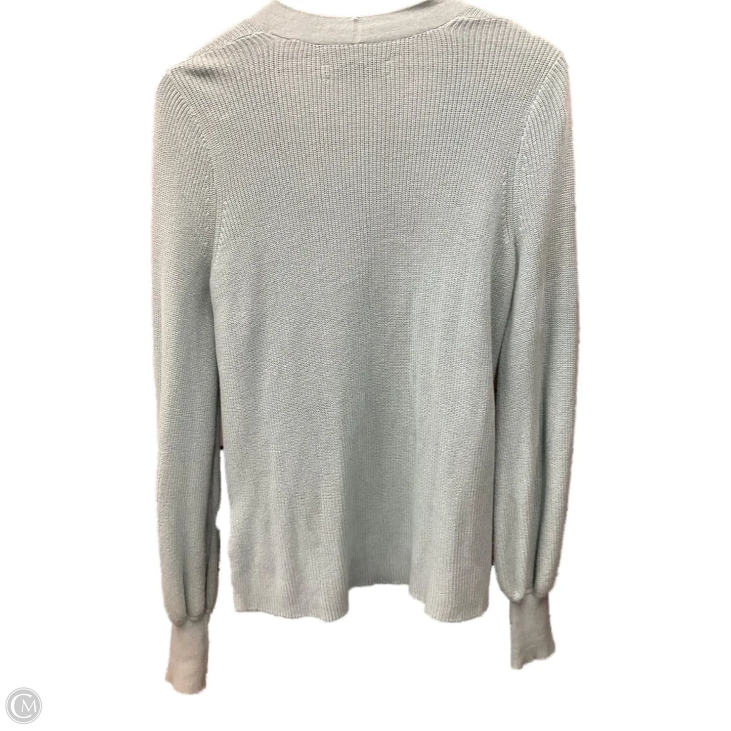 Sweater Cardigan By Loft In Teal, Size: Xs