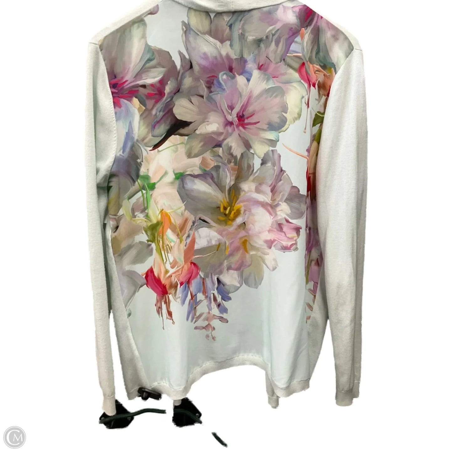 Cardigan By Ted Baker In Floral Print, Size: S