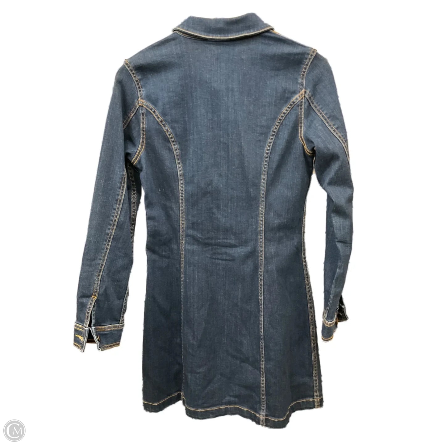 Dress Casual Short By Cello In Blue Denim, Size: M