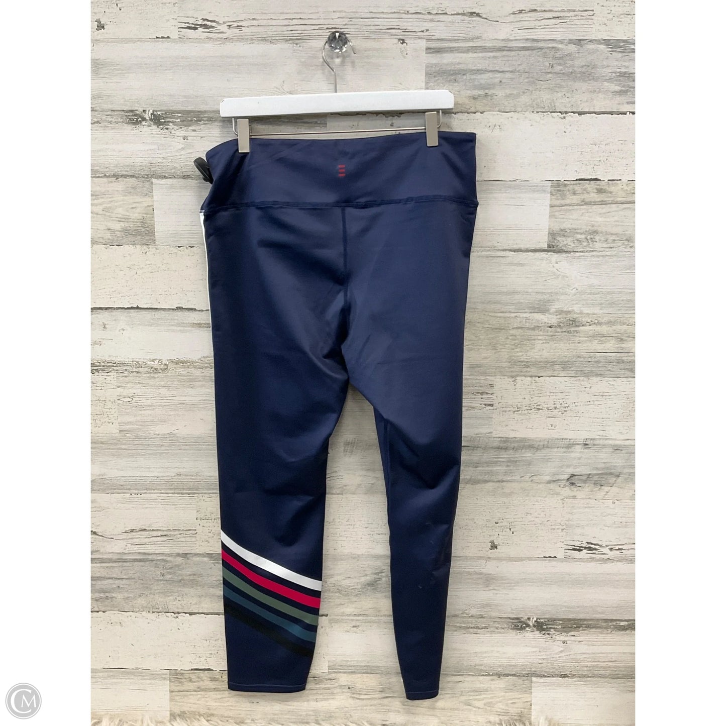 Athletic Leggings By Clothes Mentor In Navy, Size: Xl