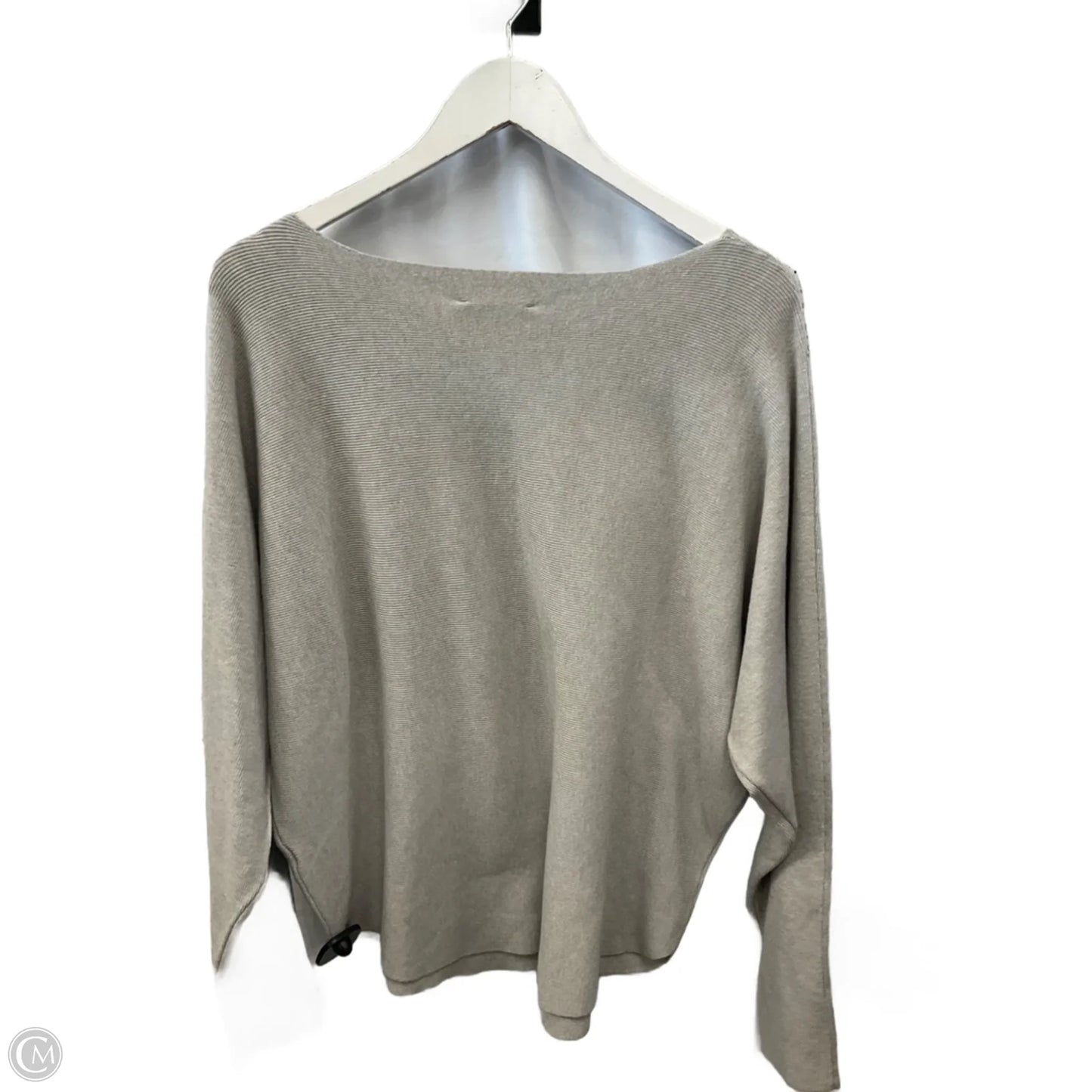 Top Long Sleeve By Vila Milano In Taupe, Size: Xl