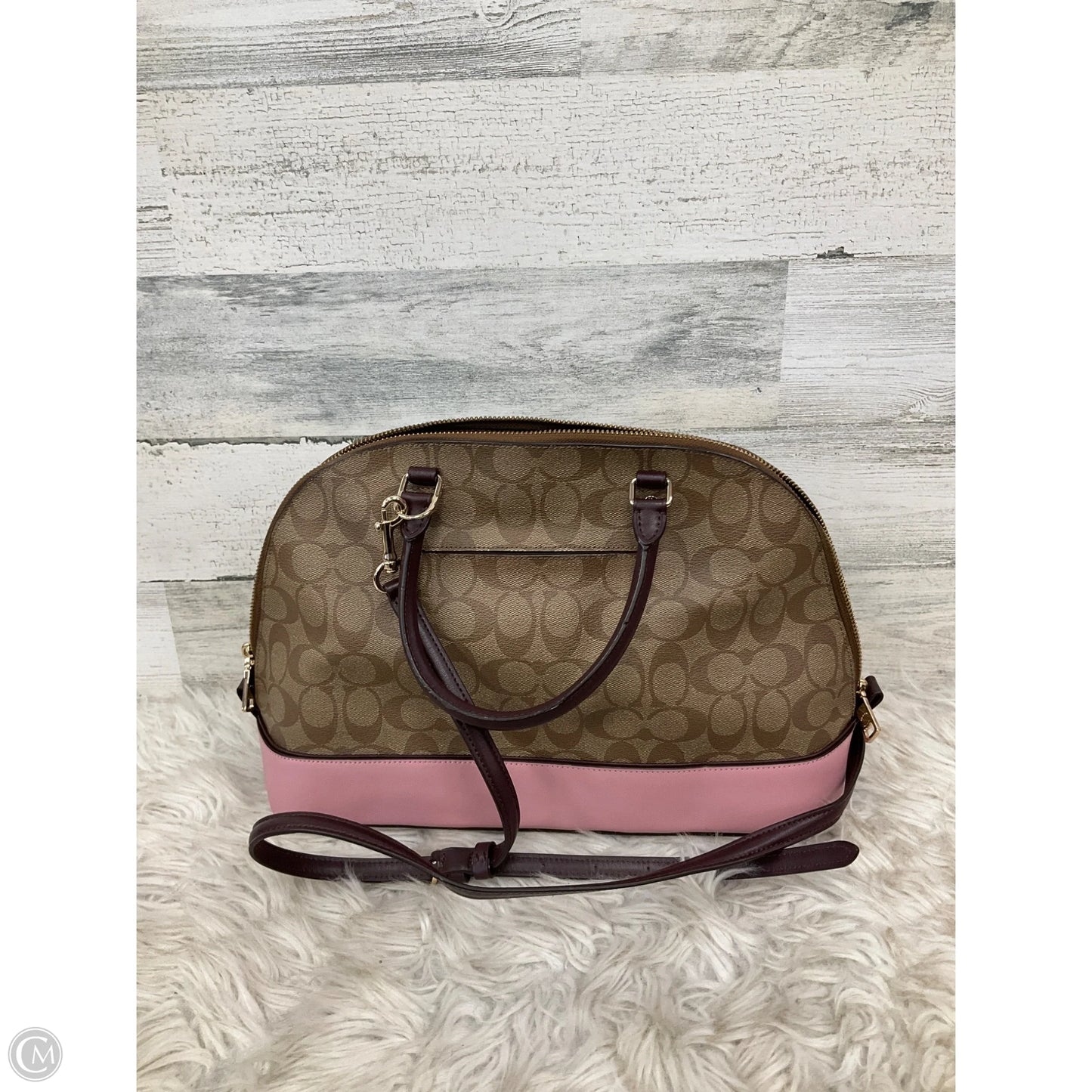 Handbag Designer By Coach, Size: Medium