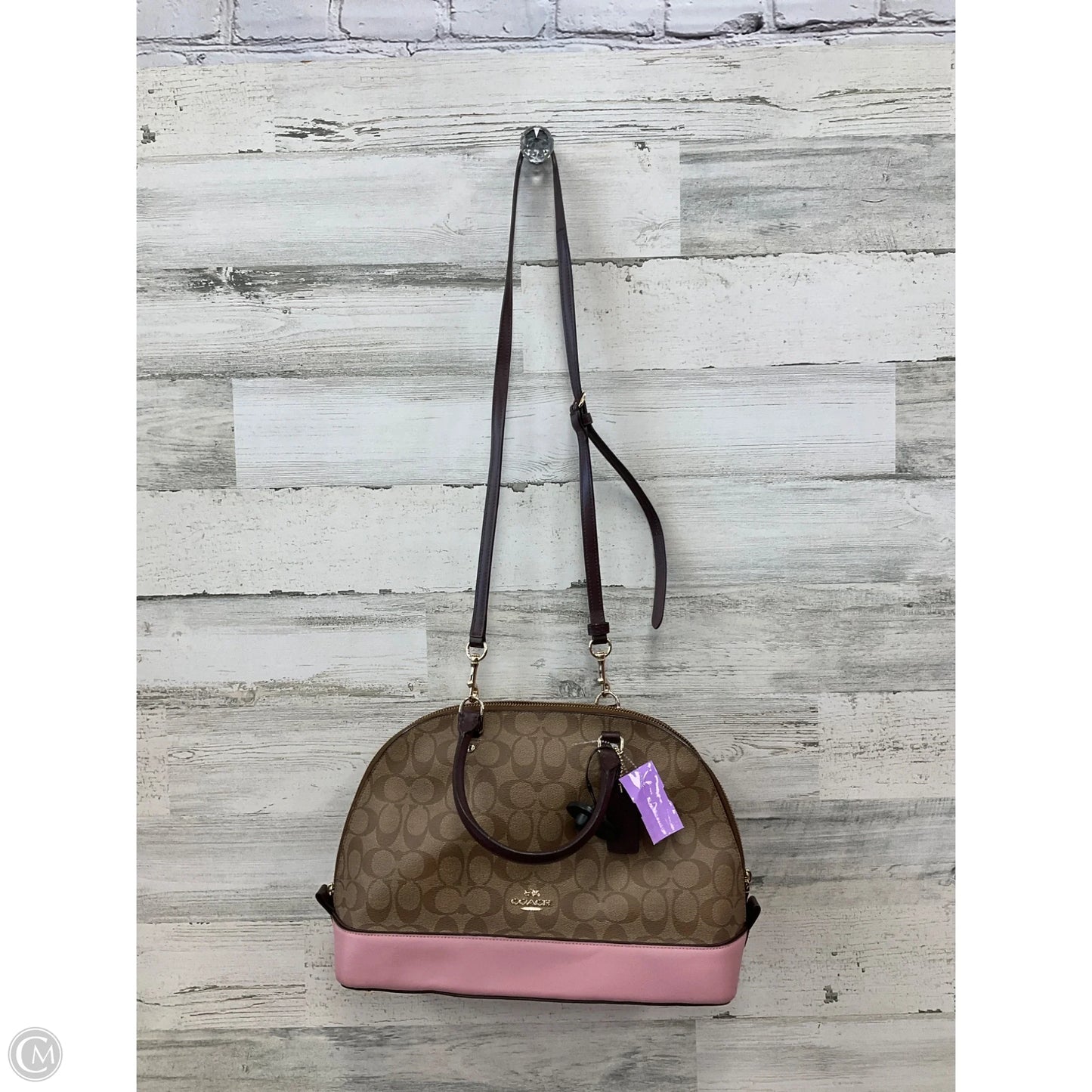 Handbag Designer By Coach, Size: Medium