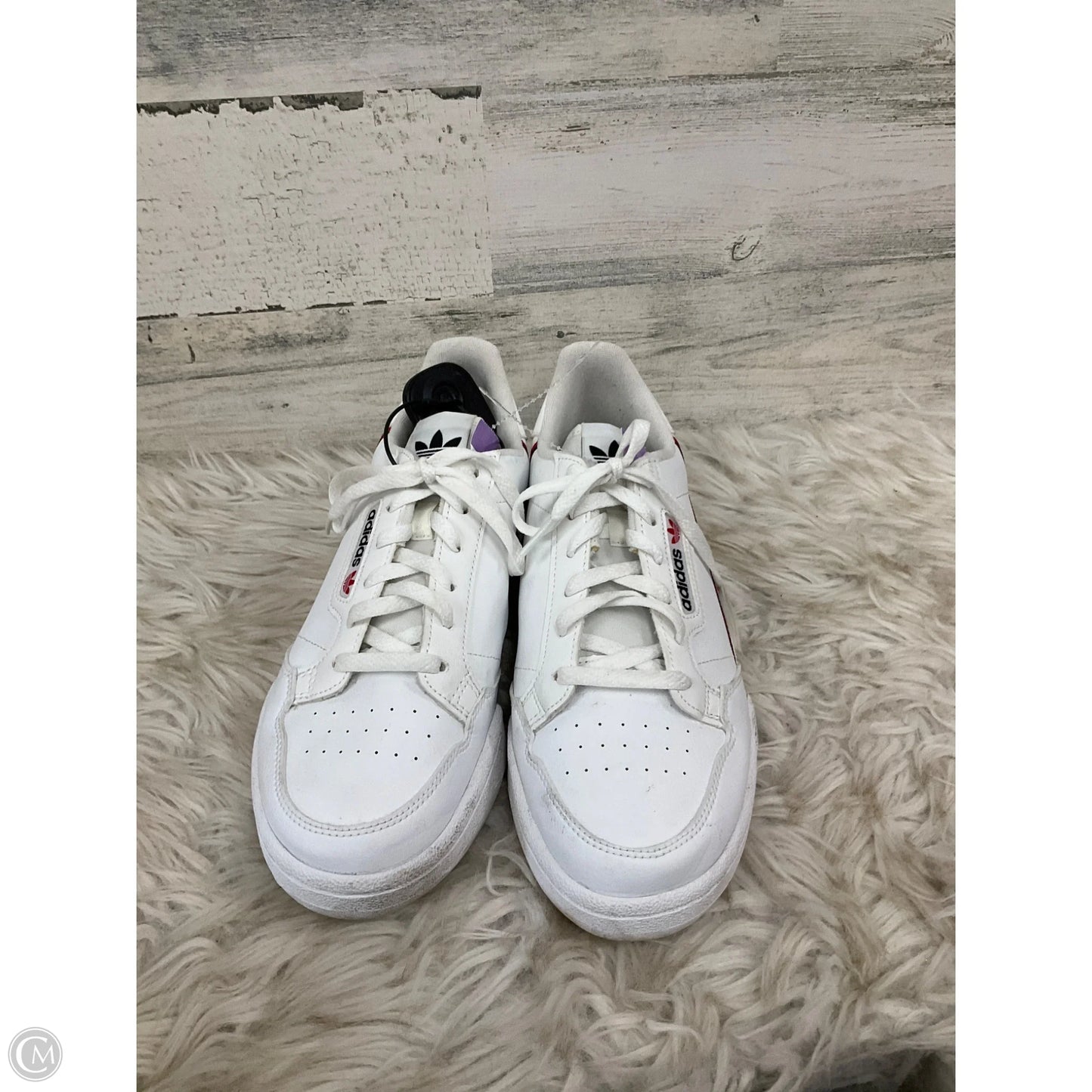 Shoes Athletic By Adidas In White, Size: 7