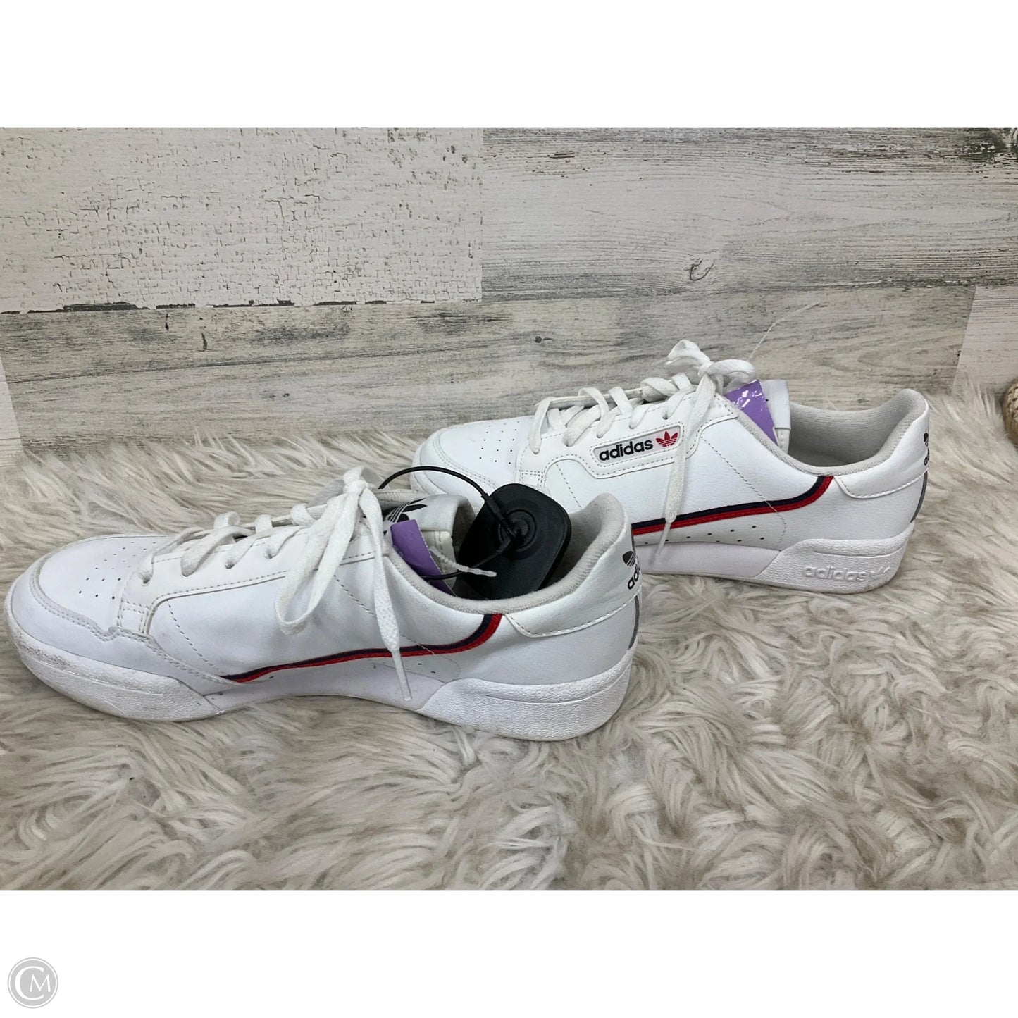 Shoes Athletic By Adidas In White, Size: 7