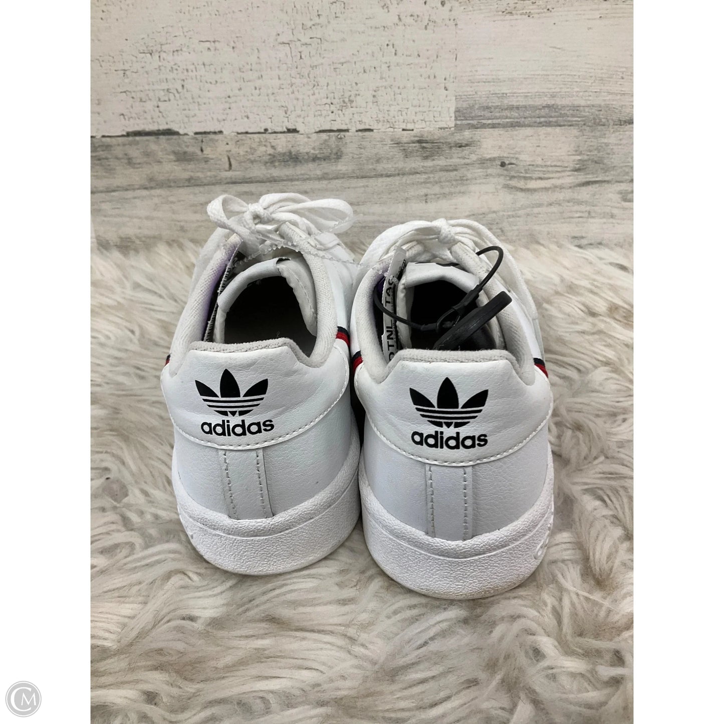 Shoes Athletic By Adidas In White, Size: 7