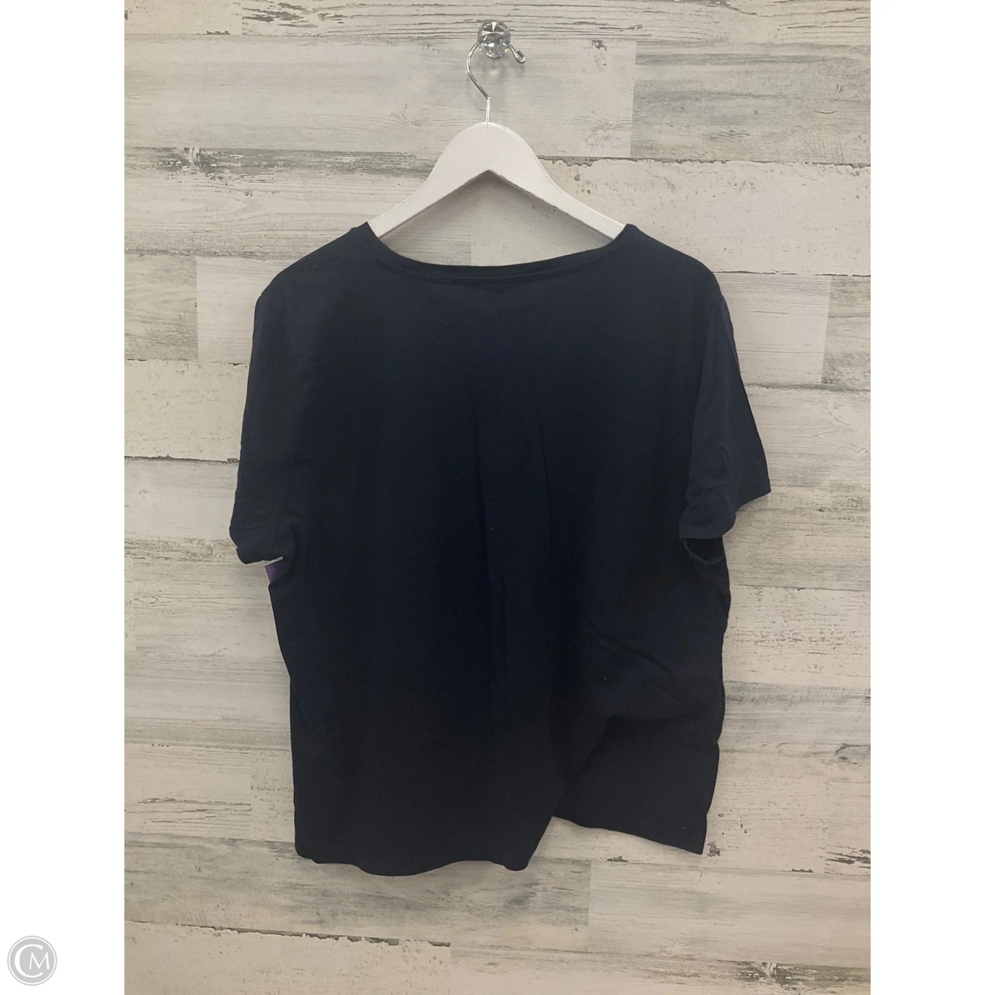 Top Short Sleeve By Nautica In Navy, Size: Xxl
