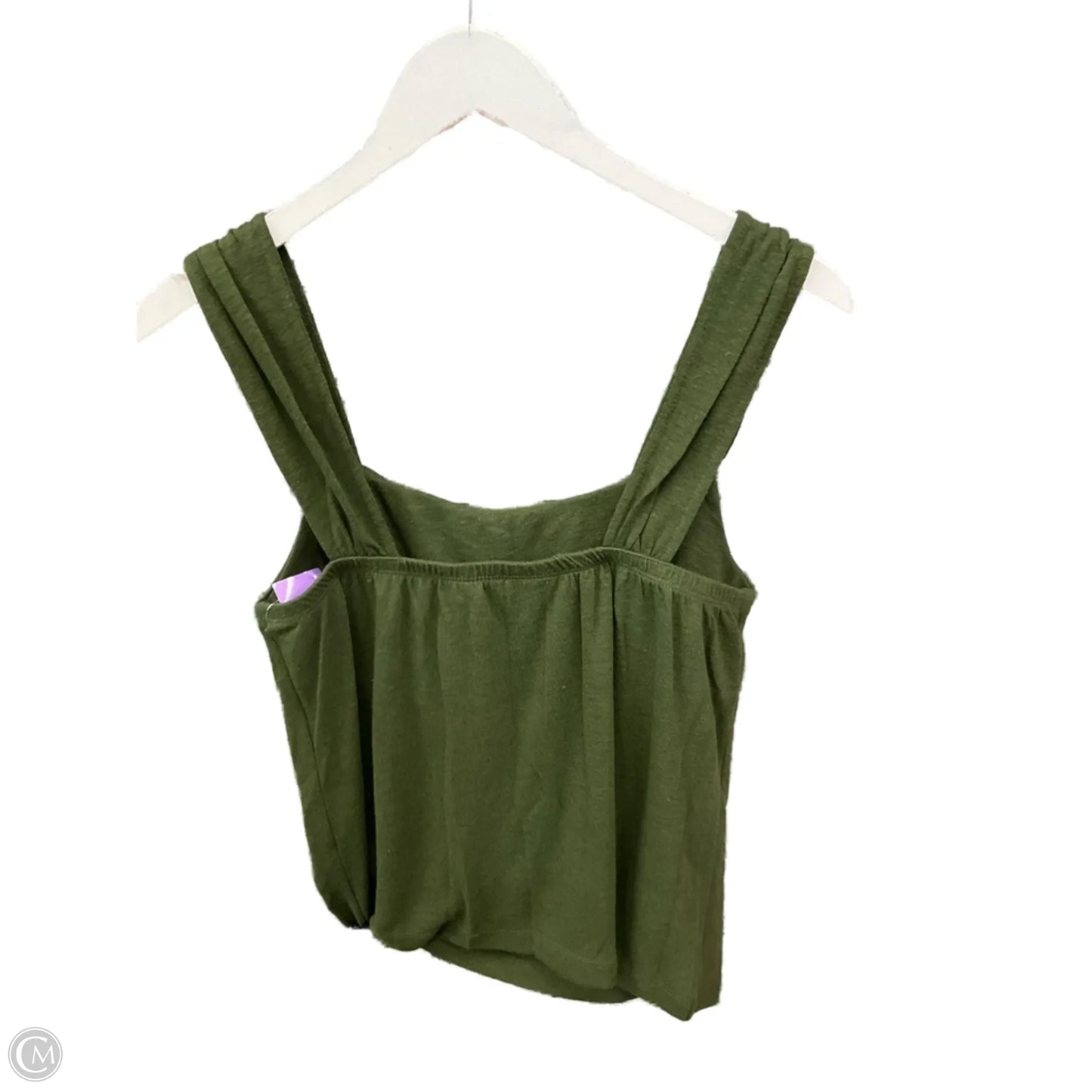 Top Sleeveless By Banana Republic In Green, Size: Xs