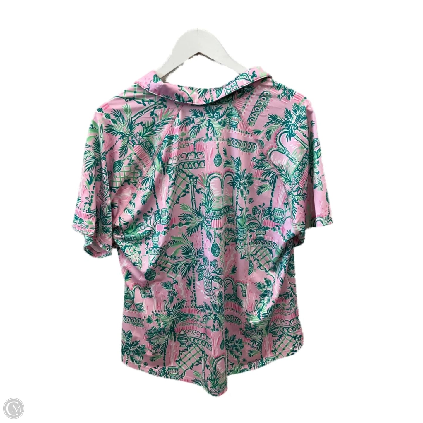 Top 3/4 Sleeve By Charter Club In White, Size: L