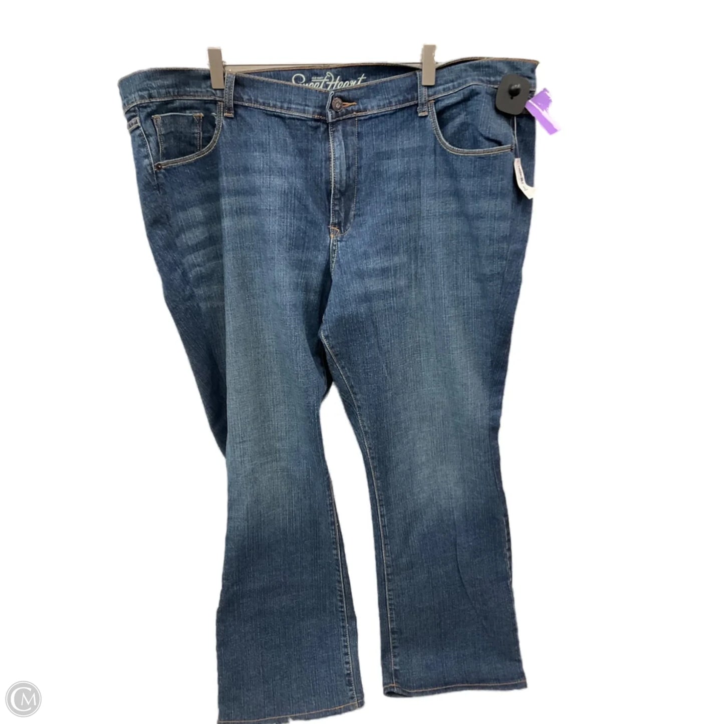 Jeans Boot Cut By Old Navy In Blue Denim, Size: 20
