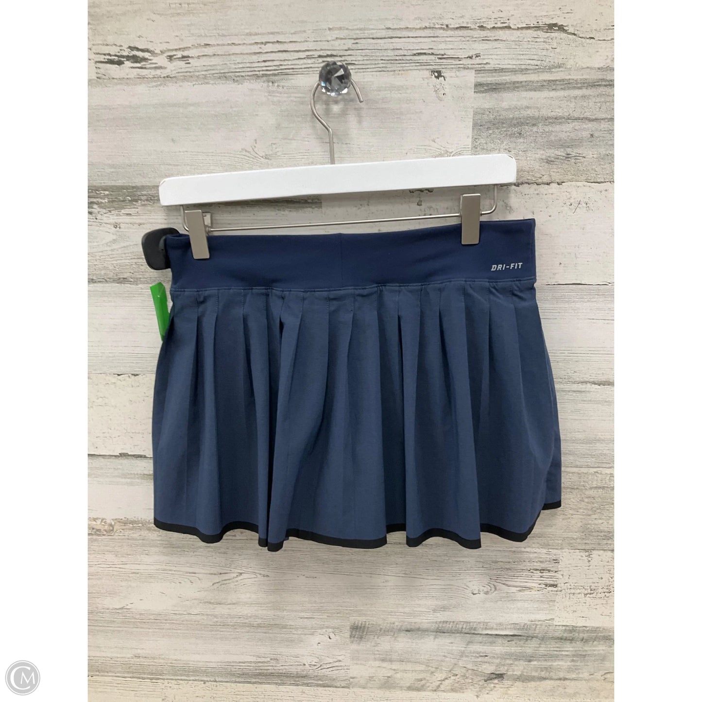 Athletic Skort By Nike In Navy, Size: Xl