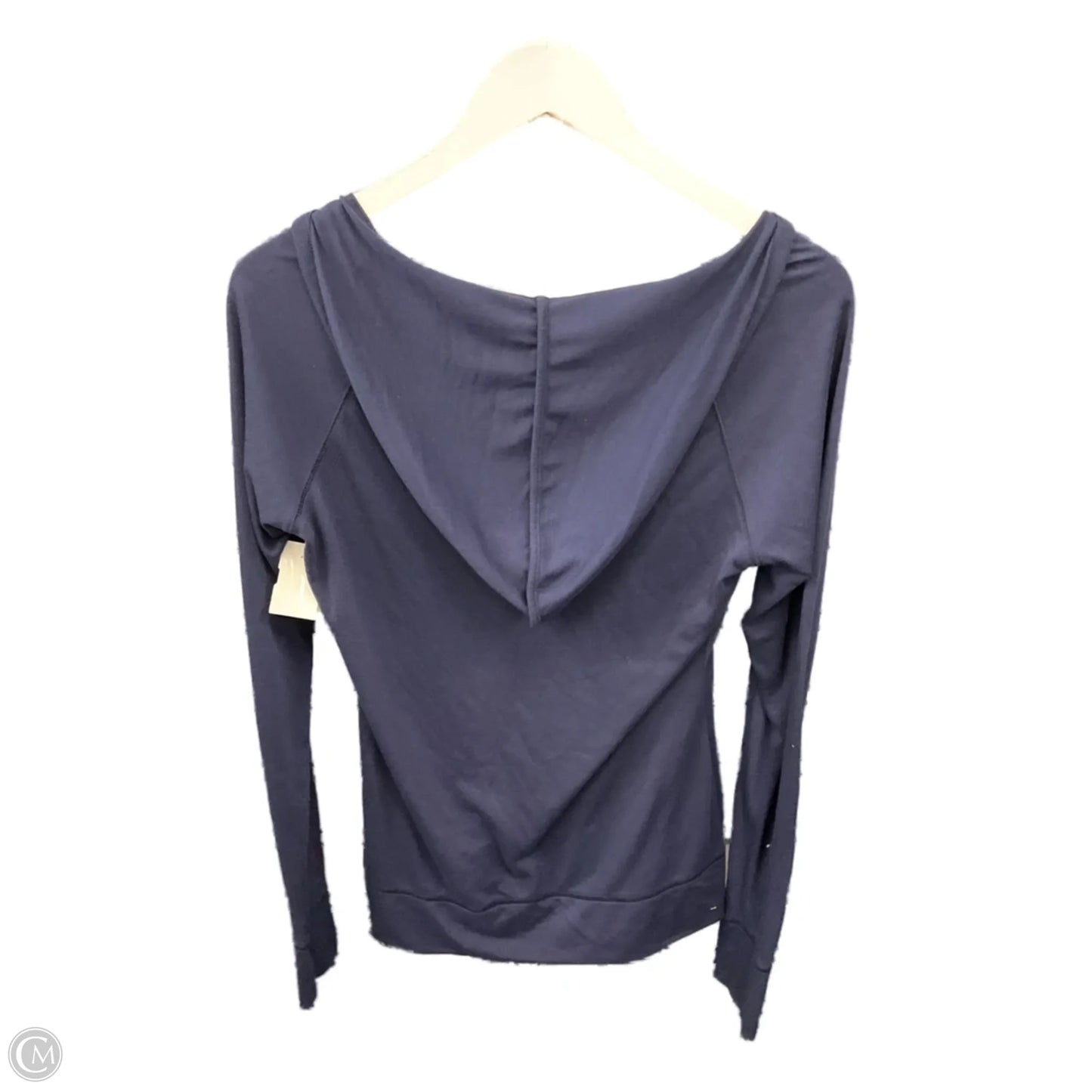 Top Long Sleeve By Under Armour In Navy, Size: M